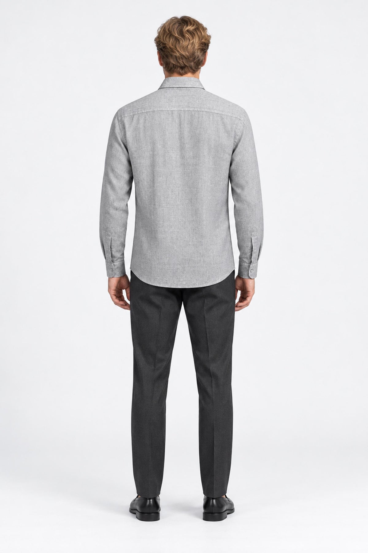 Luciano Pure Linen Long-Sleeve Shirt