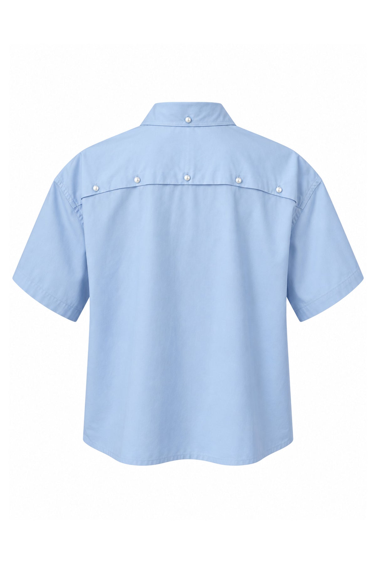 Alba Cropped Short Sleeve Women Shirt