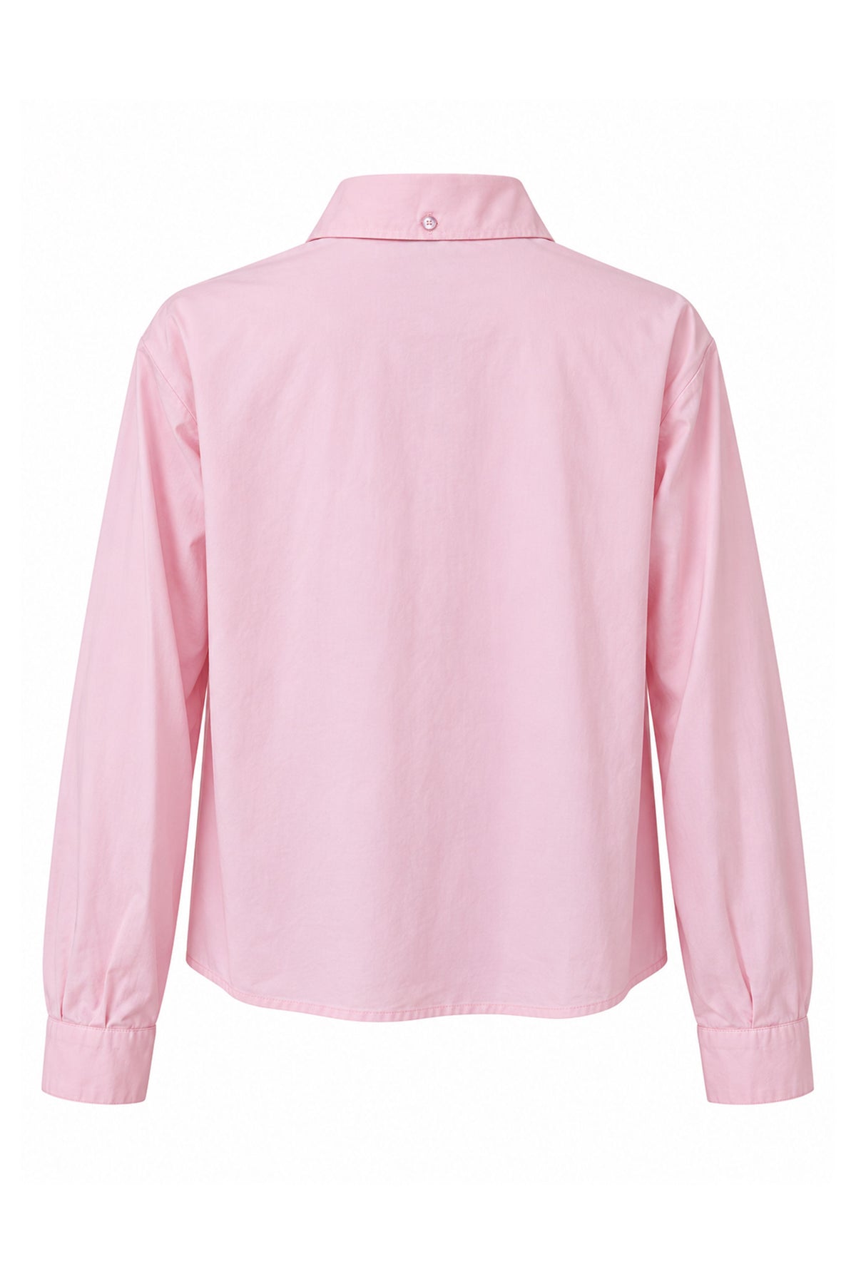 Lucia Cropped Long Sleeve Women Shirt With Pocket