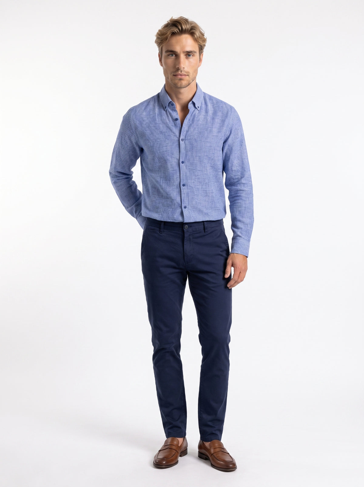 Totti Button-Up Long Sleeve Shirt