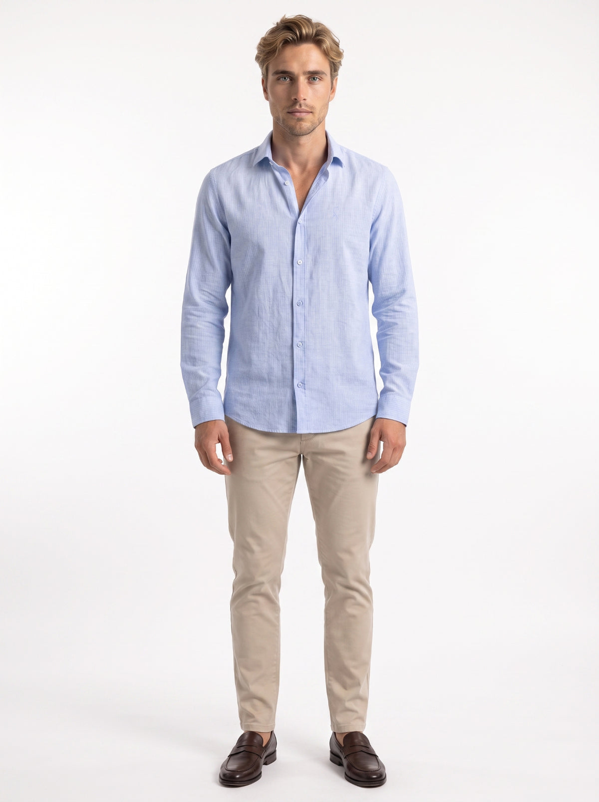 Totti Button-Up Long Sleeve Shirt