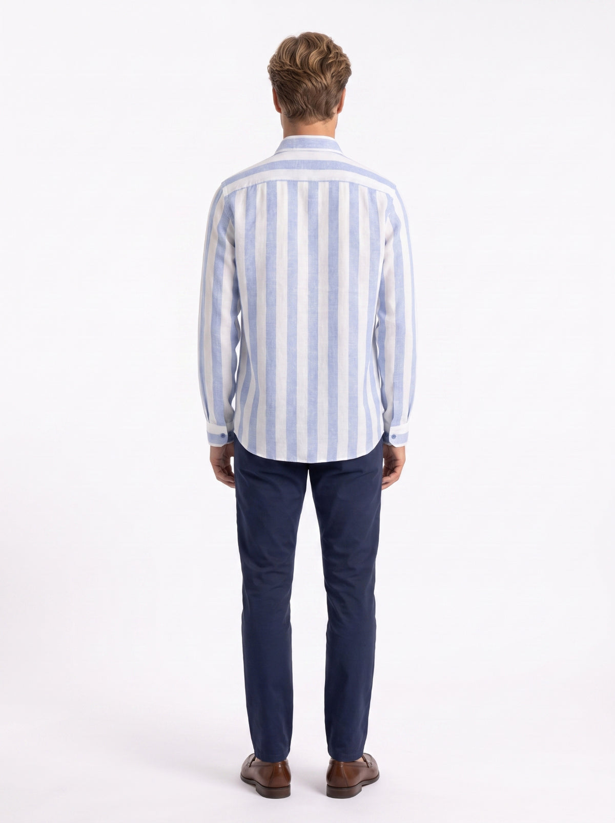Soprano Bold Striped Long Sleeve Shirt