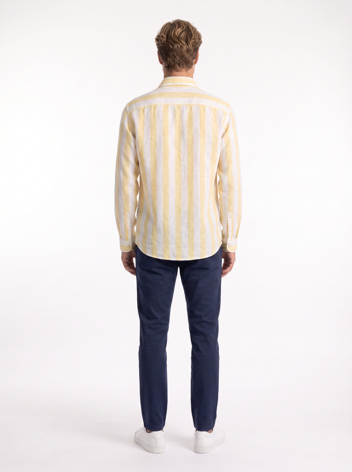 Soprano Bold Striped Long Sleeve Shirt