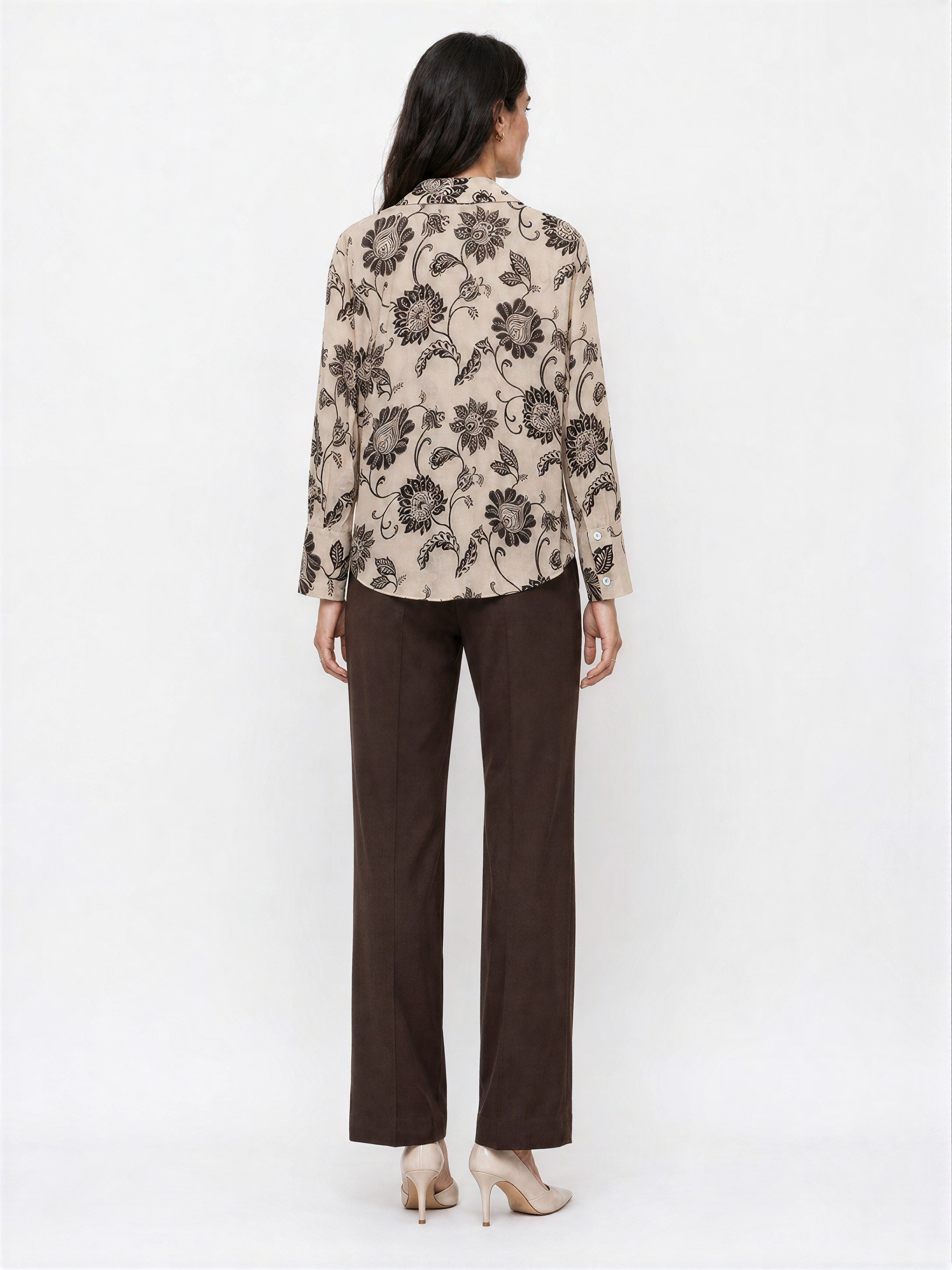 Serena Ornate Print Women Shirt