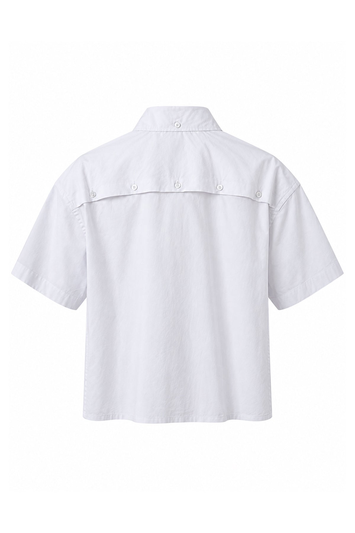 Alba Cropped Short Sleeve Women Shirt