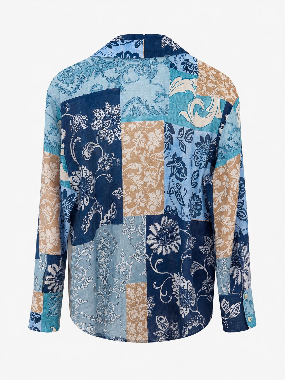 Valeria Paisley Patchwork Women Shirt