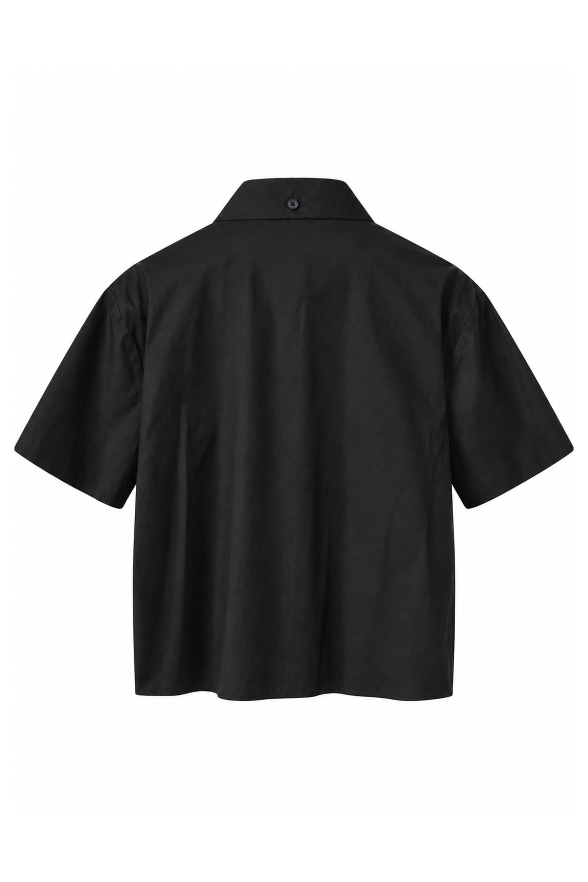 Clara Cropped Short Sleeve Women Shirt With Pocket
