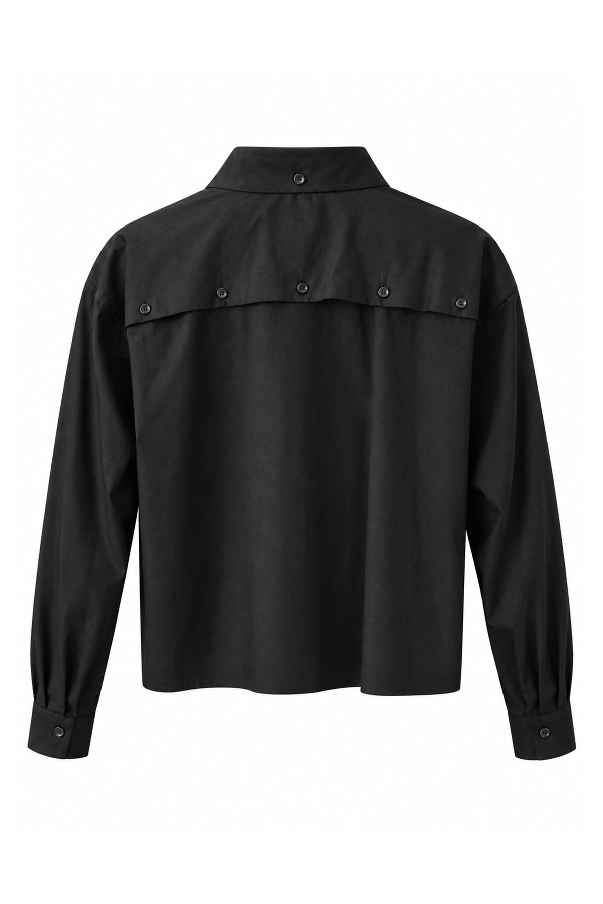 Sofia Cropped Long Sleeve Women Shirt