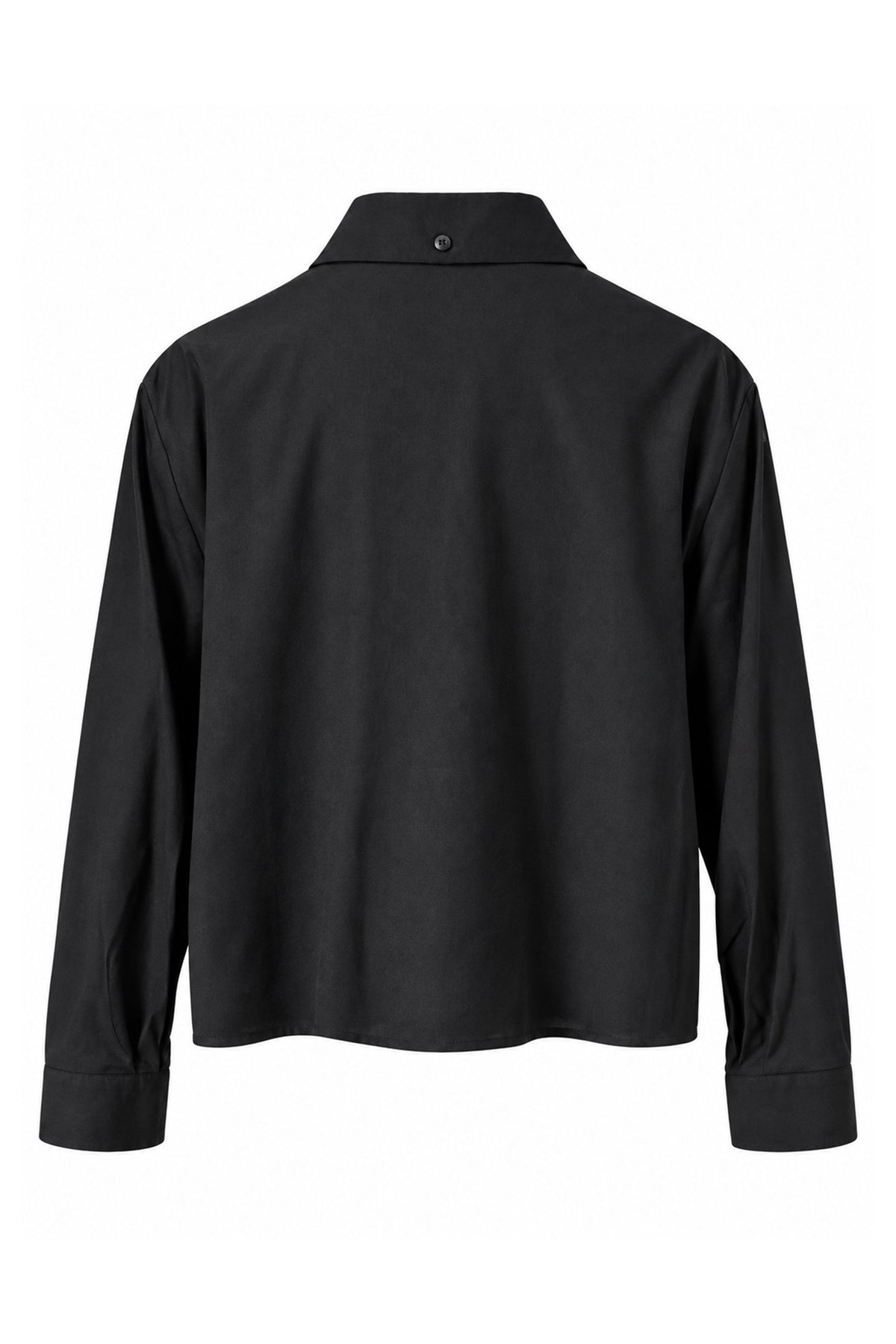 Lucia Cropped Long Sleeve Women Shirt With Pocket