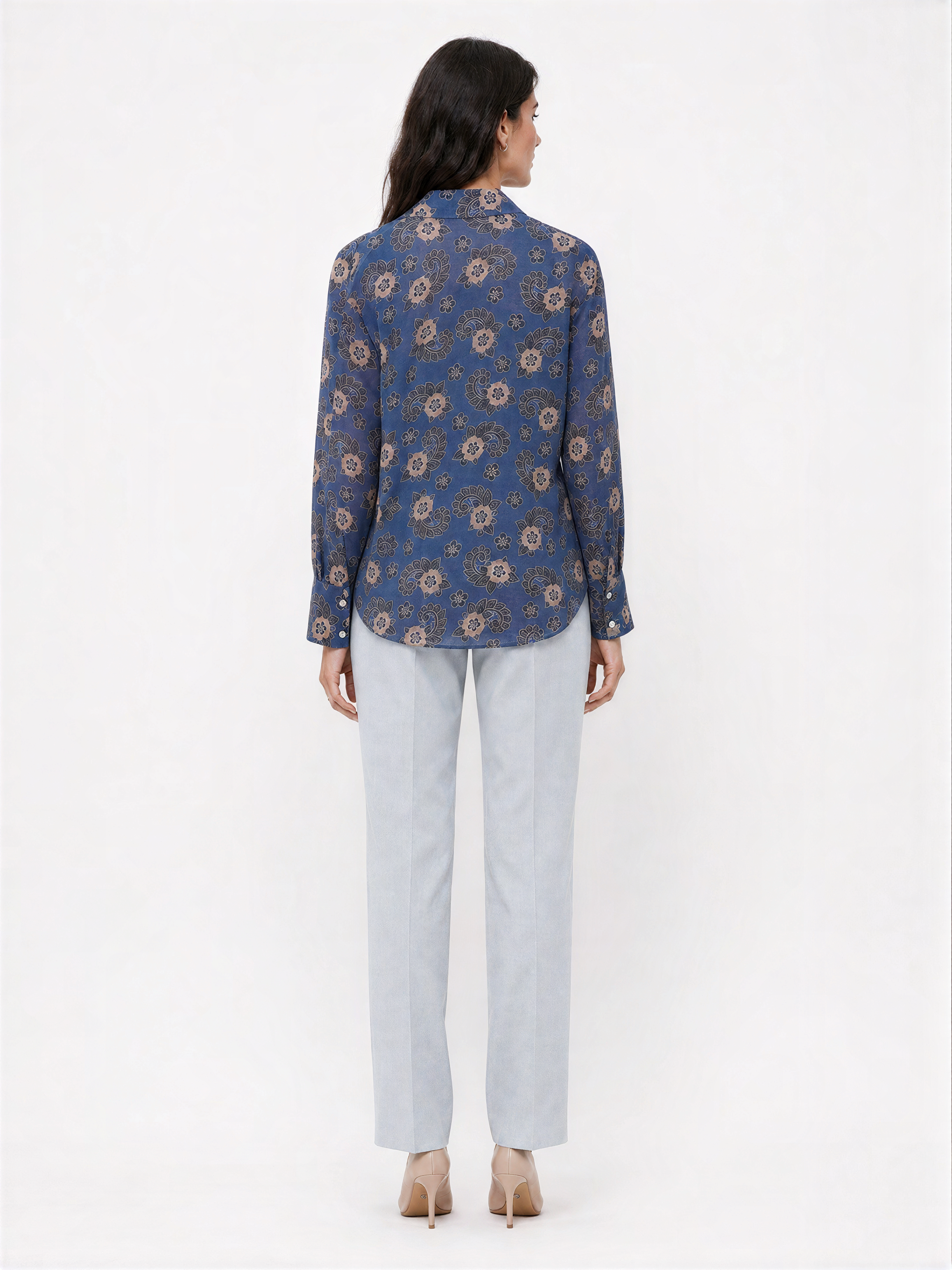 Francesca Floral Print Women Shirt