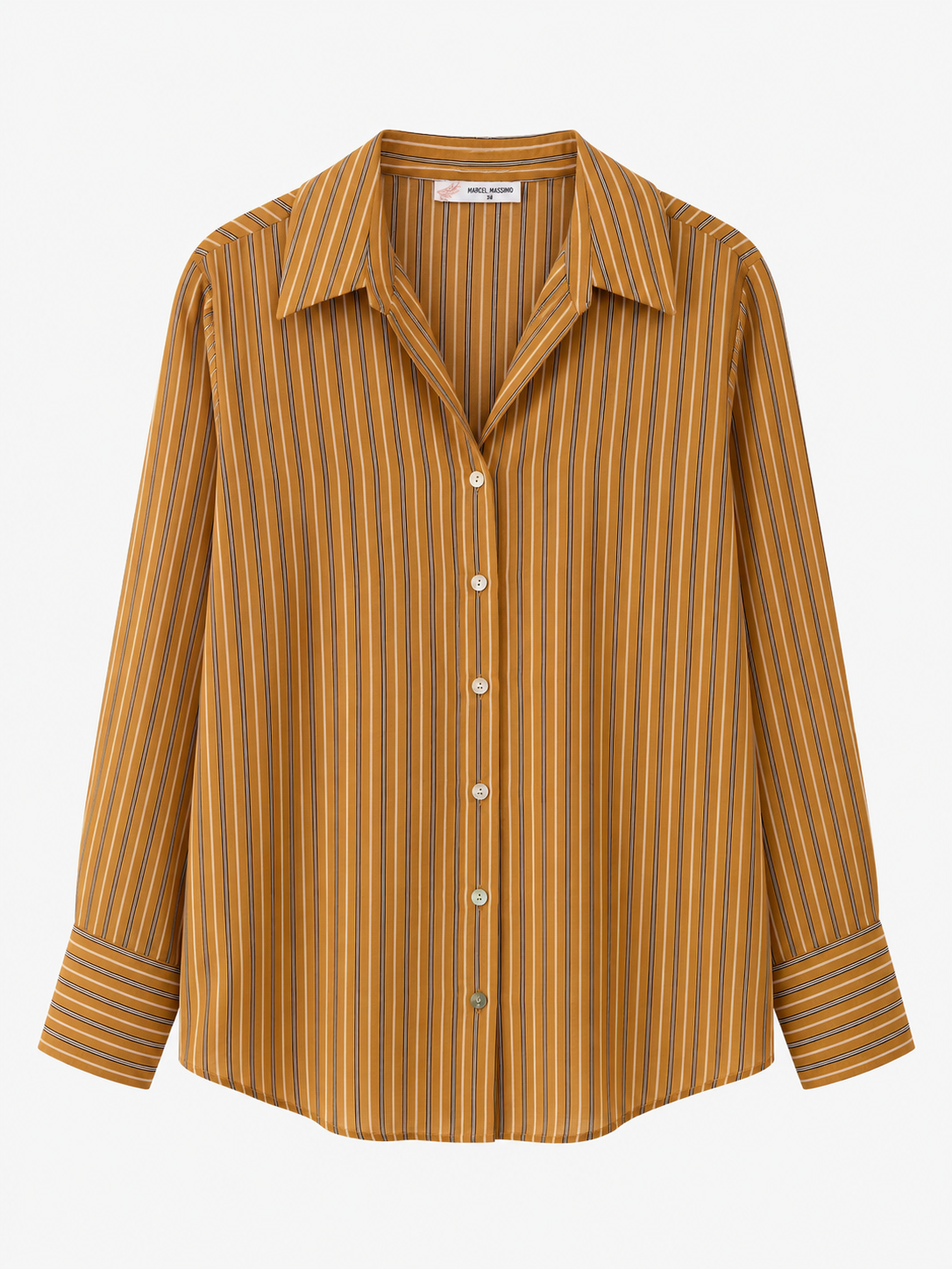 Ginevra Striped Button-Up Women Shirt