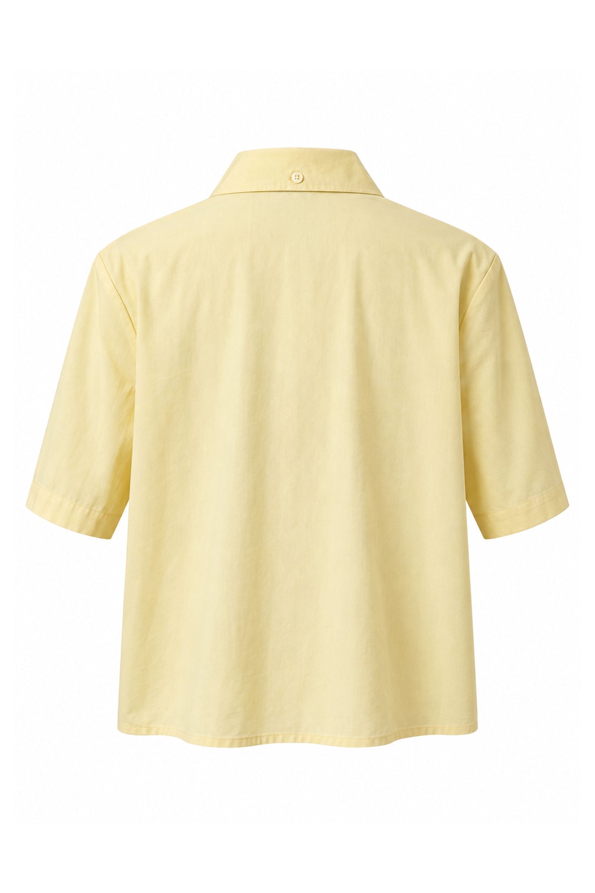 Clara Cropped Short Sleeve Women Shirt With Pocket