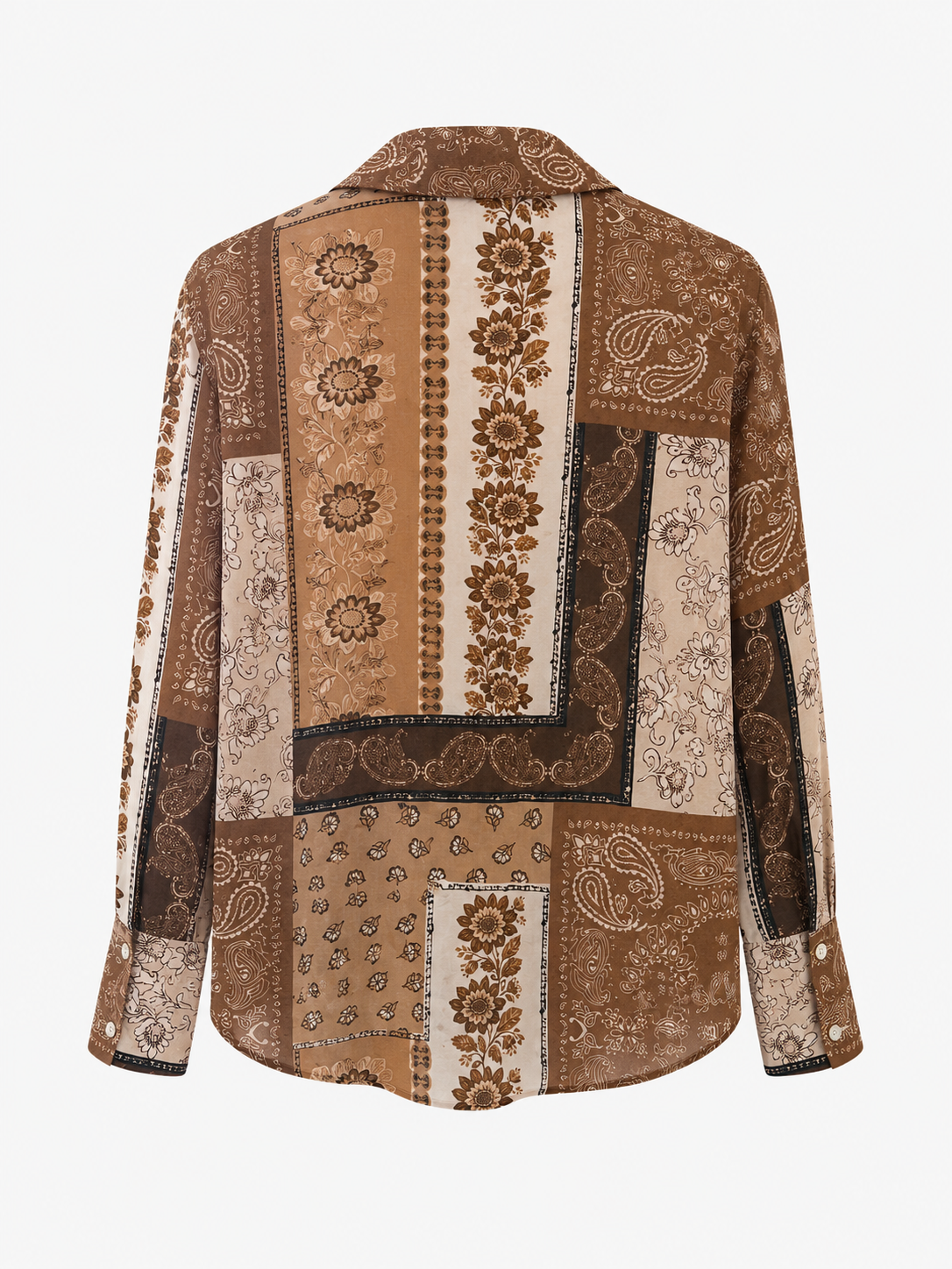 Vittoria Patchwork Paisley Women Shirt