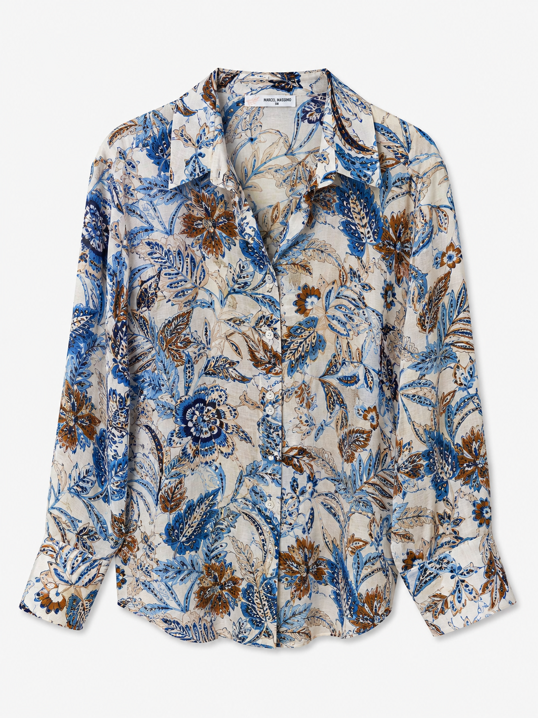Claudia Botanical Print Women Shirt