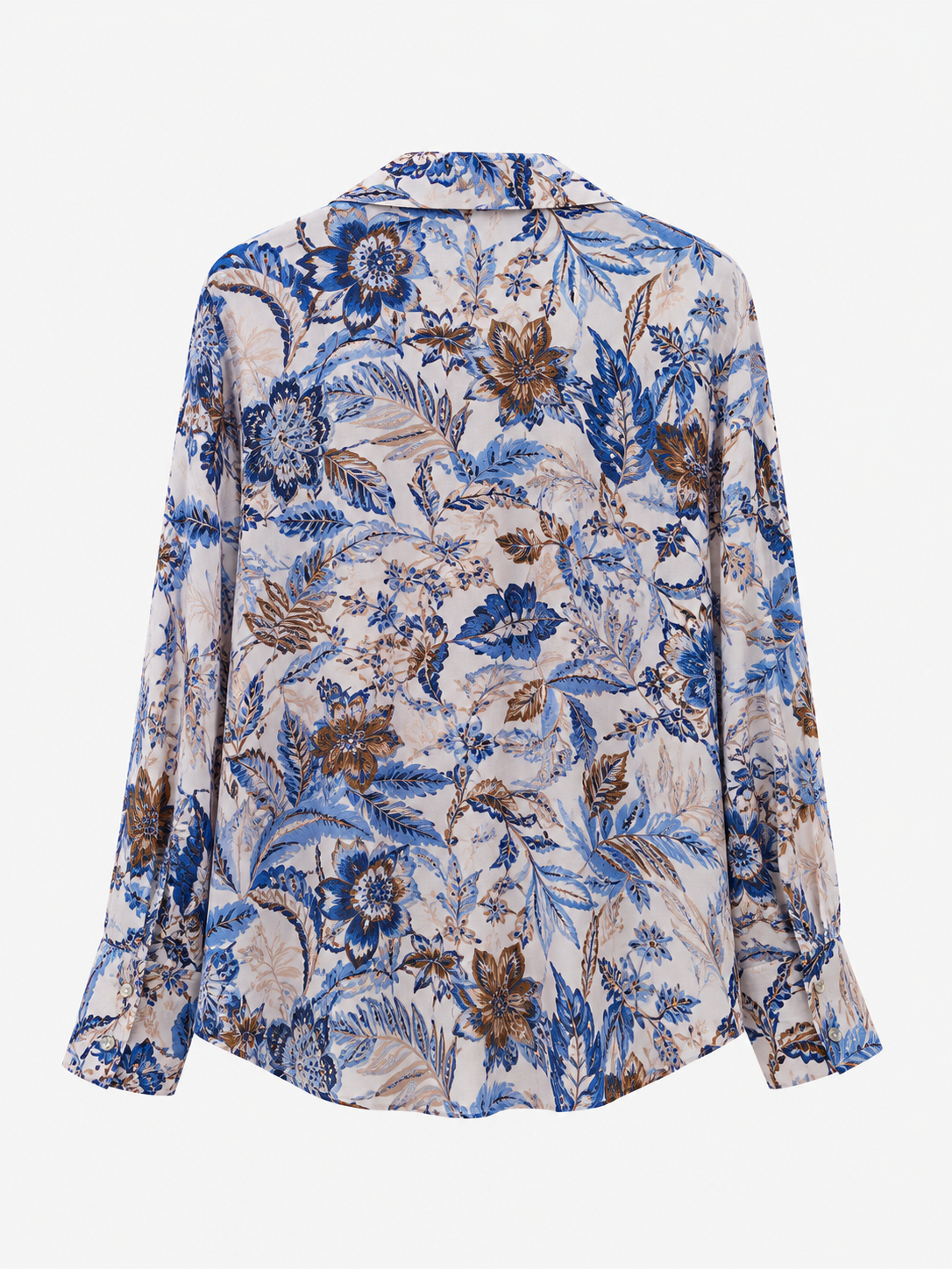 Claudia Botanical Print Women Shirt