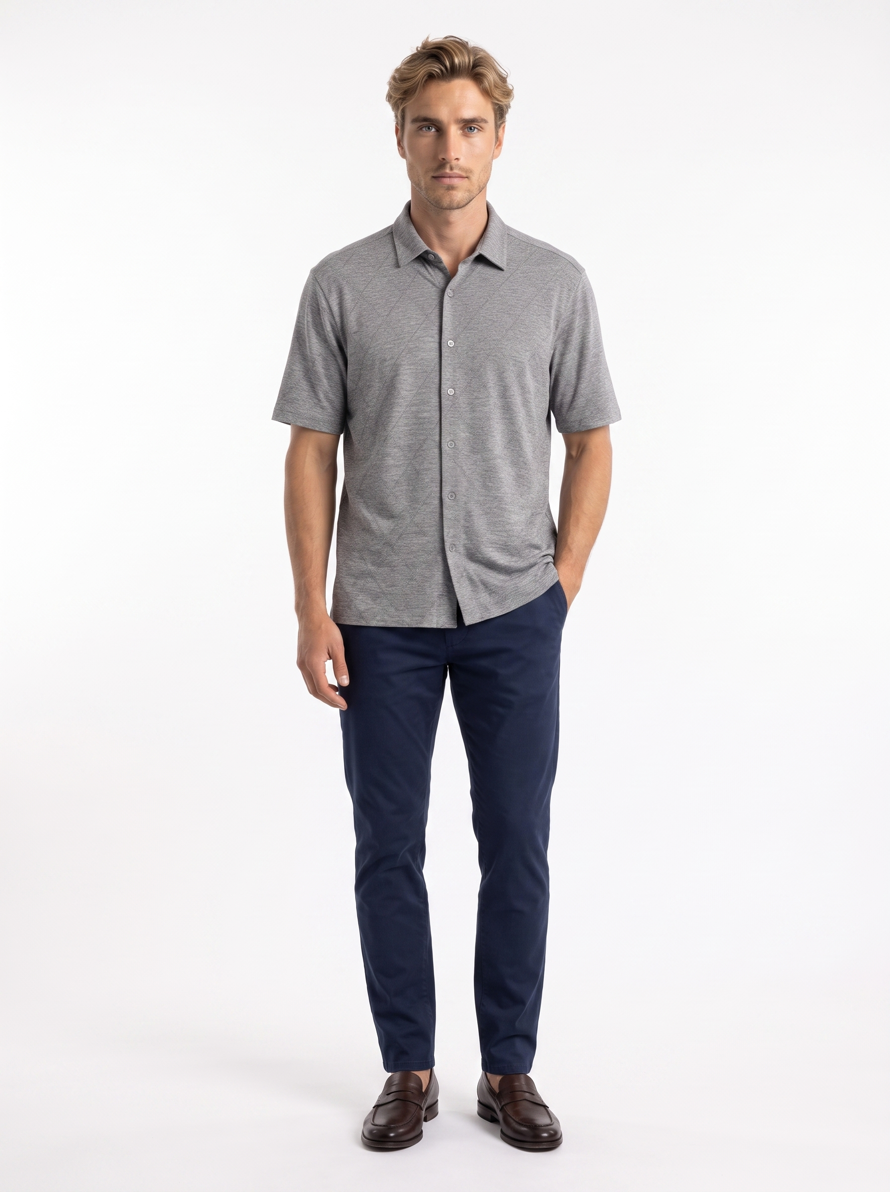 Alessandro Textured Polo Shirt