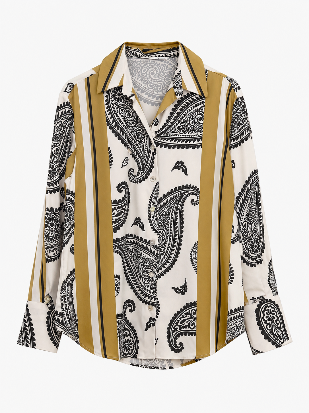 Aurora Paisley Print Women Shirt
