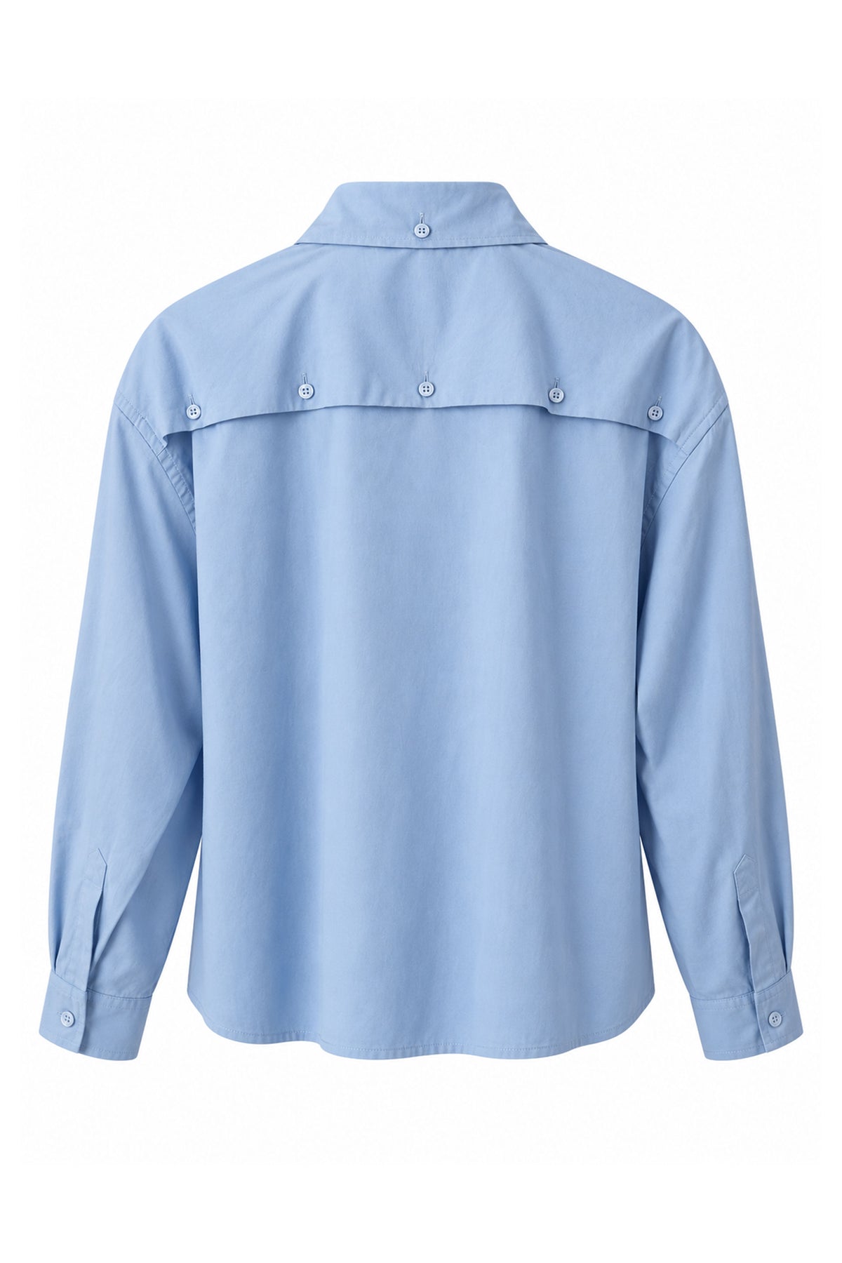 Sofia Cropped Long Sleeve Women Shirt