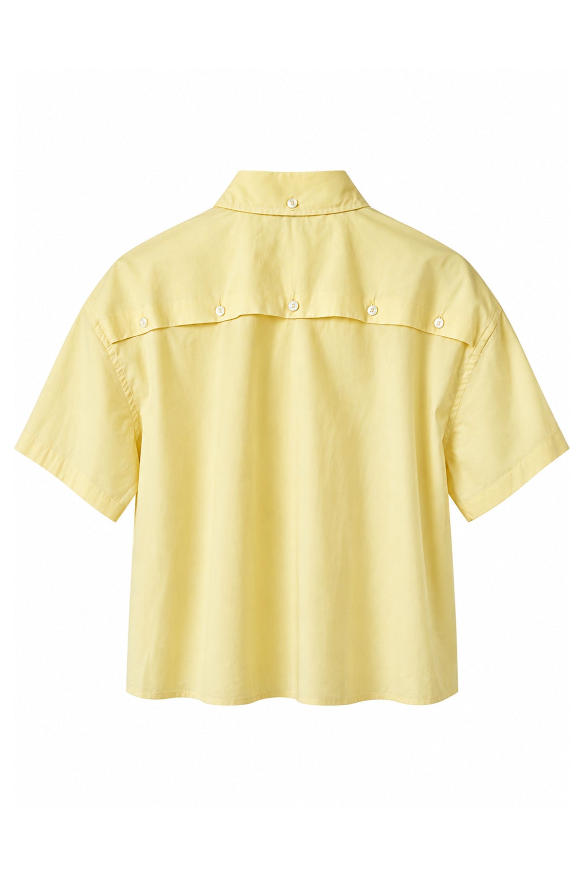 Alba Cropped Short Sleeve Women Shirt