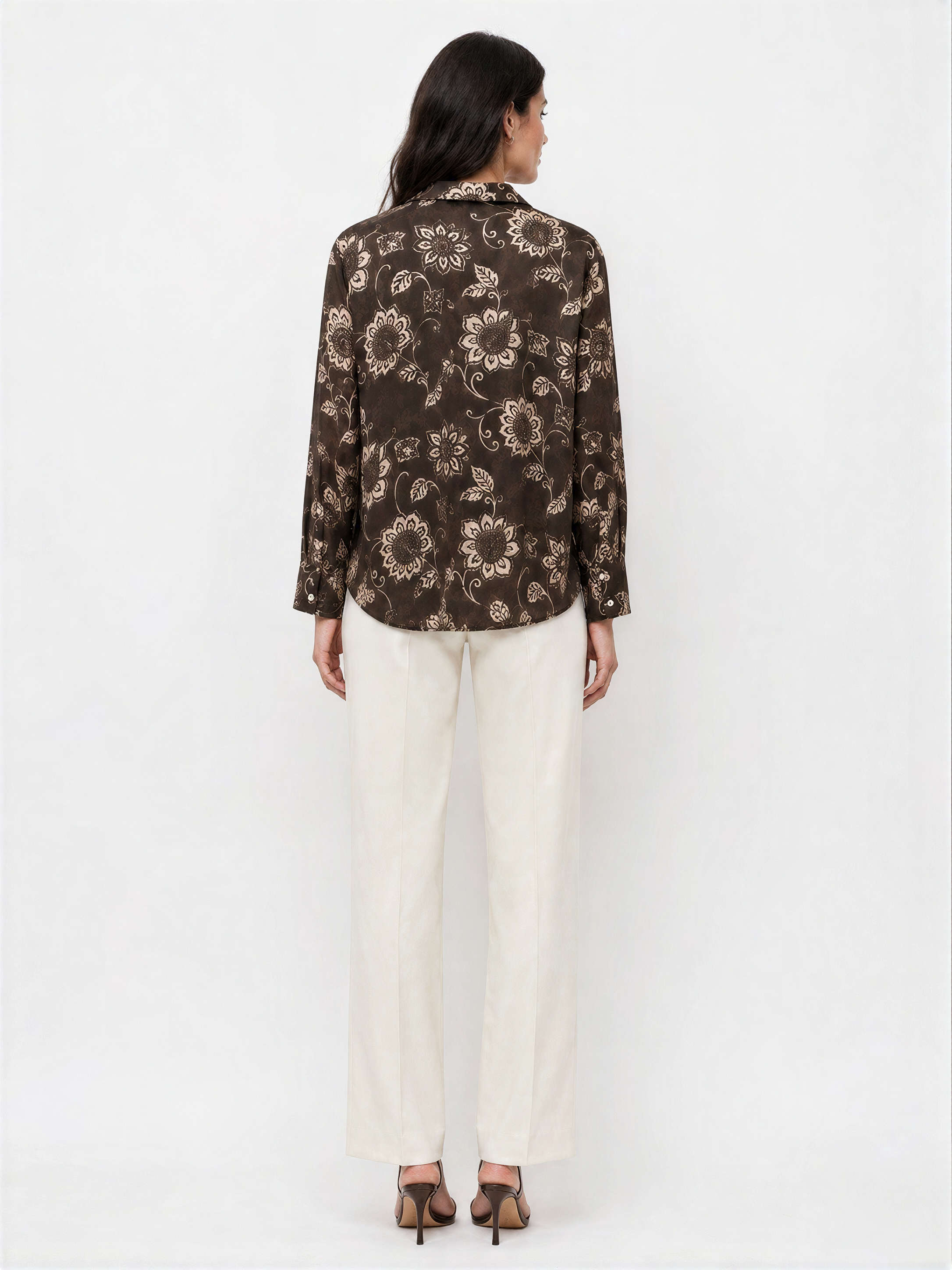 Sofia Floral Print Women Shirt