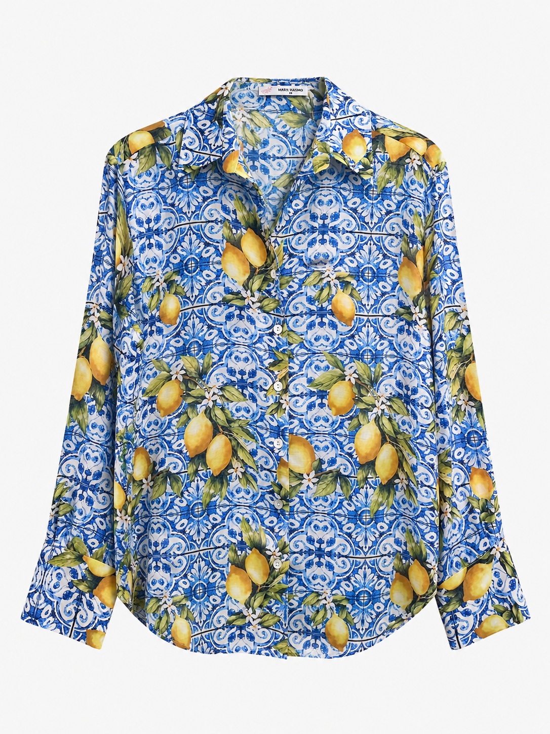 Elena Floral Print Button-Up Women Shirt