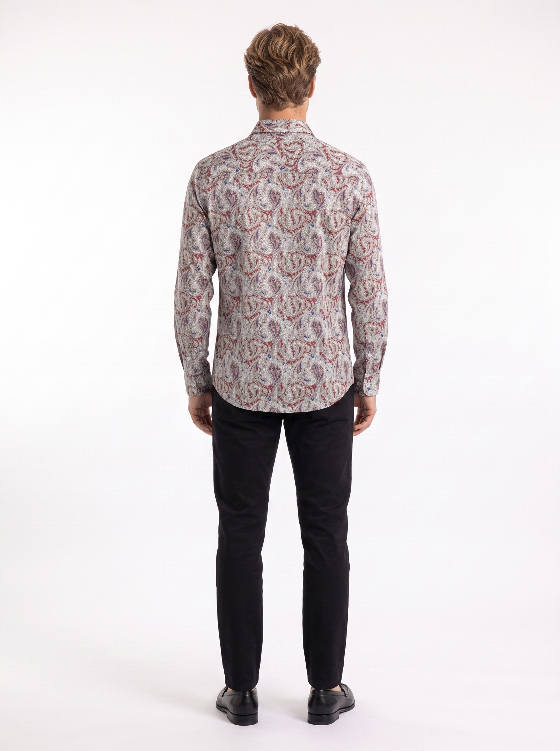 Leonardo Paisley Button-Up Shirt