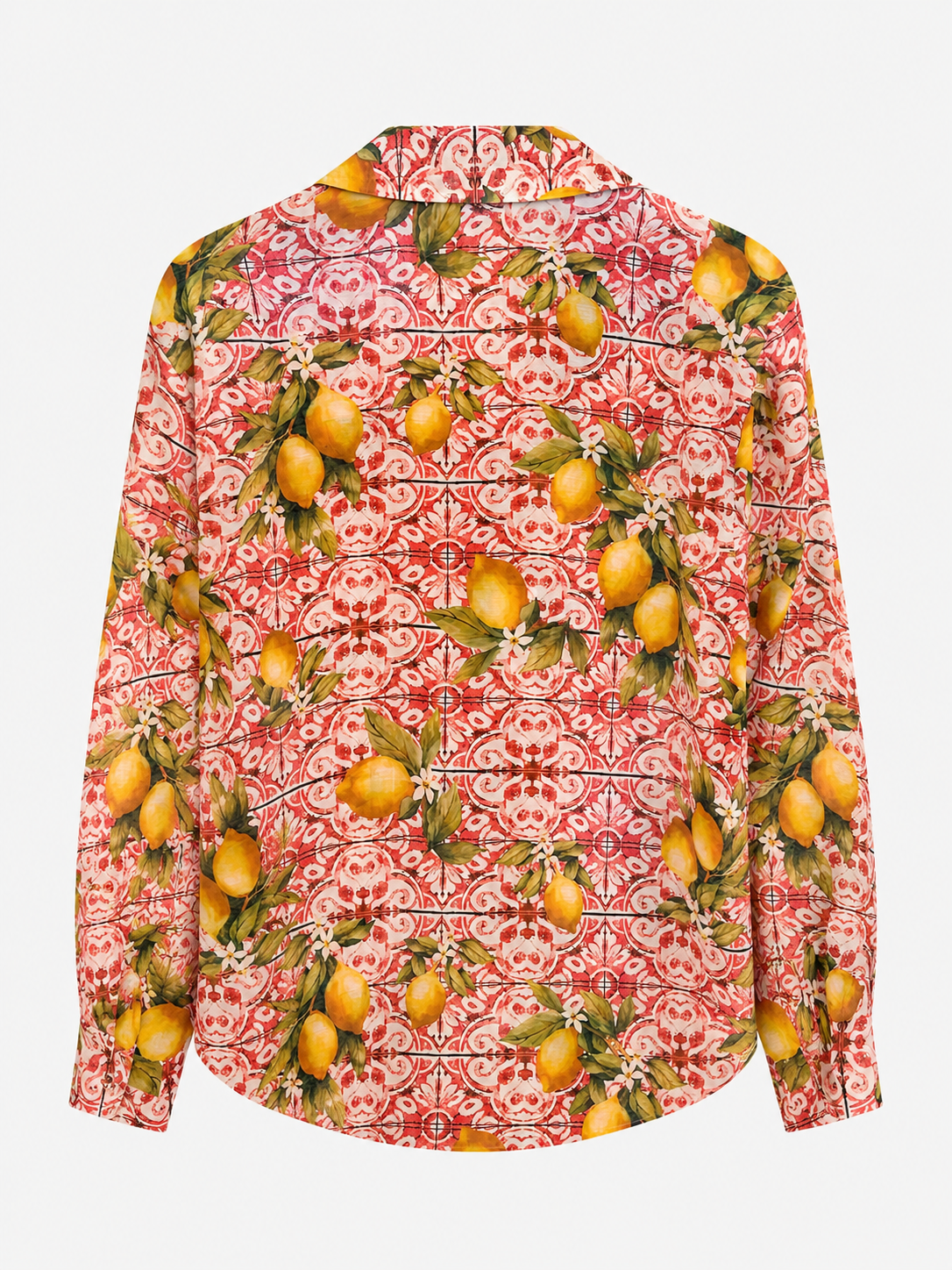 Elena Floral Print Button-Up Women Shirt