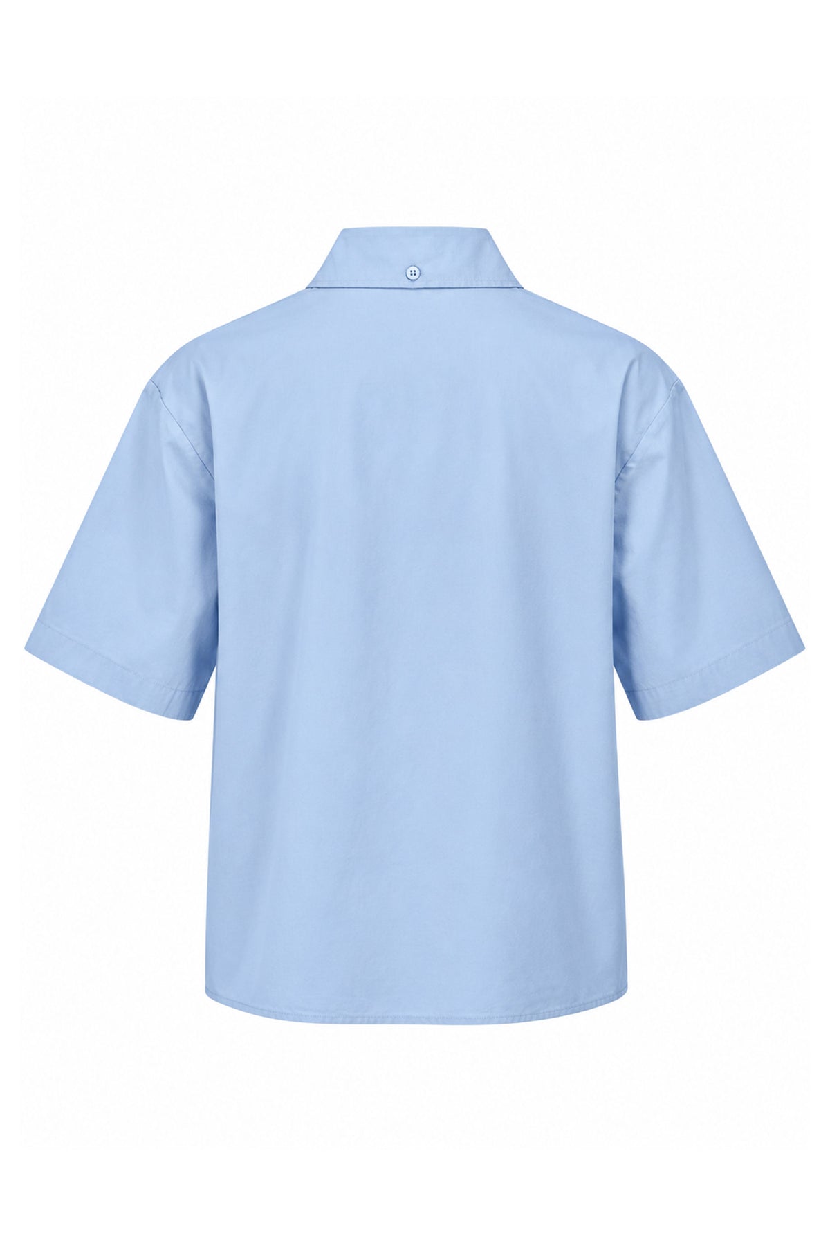 Clara Cropped Short Sleeve Women Shirt With Pocket