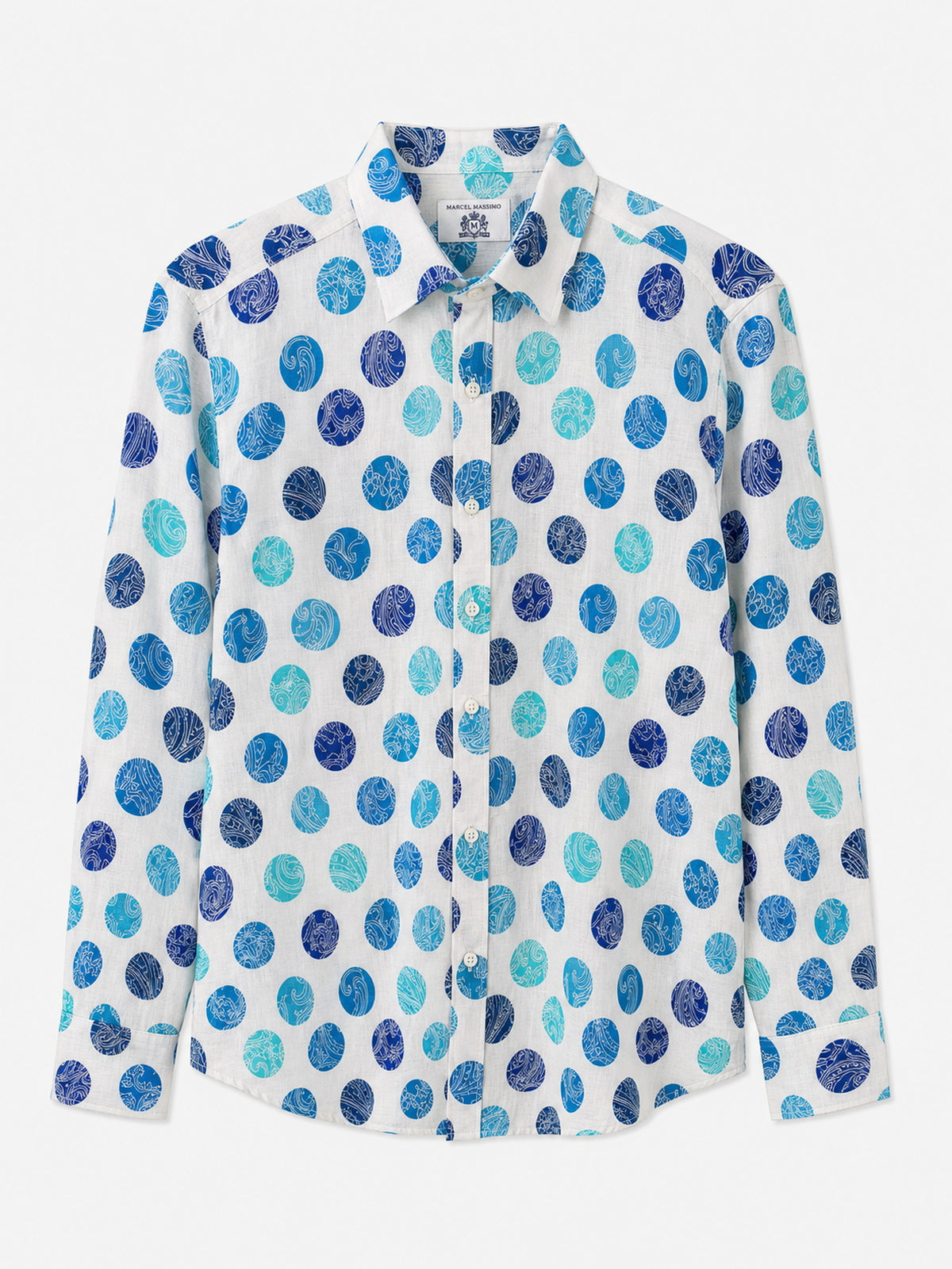 Federico Polka Dot Print Shirt