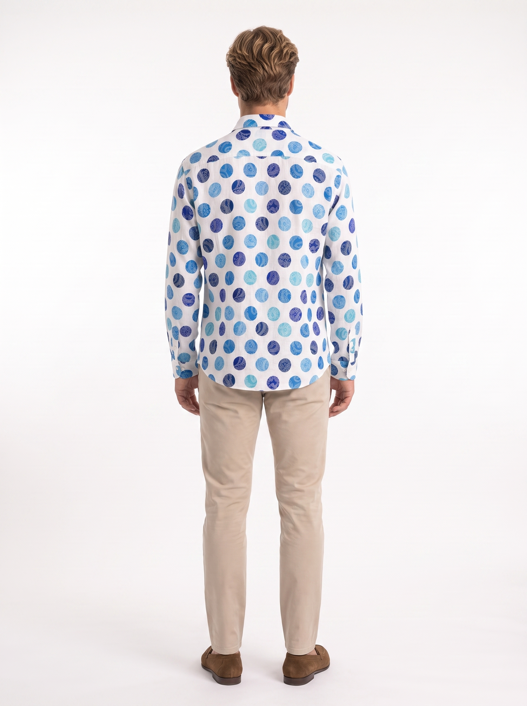 Federico Polka Dot Print Shirt