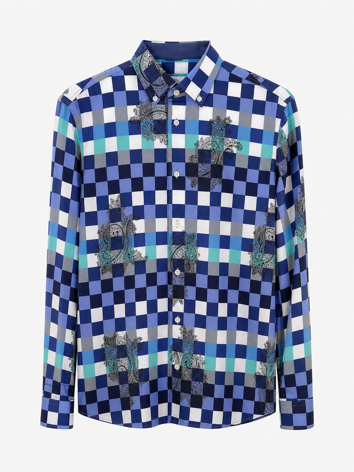 Riccardo Geometric Print Shirt