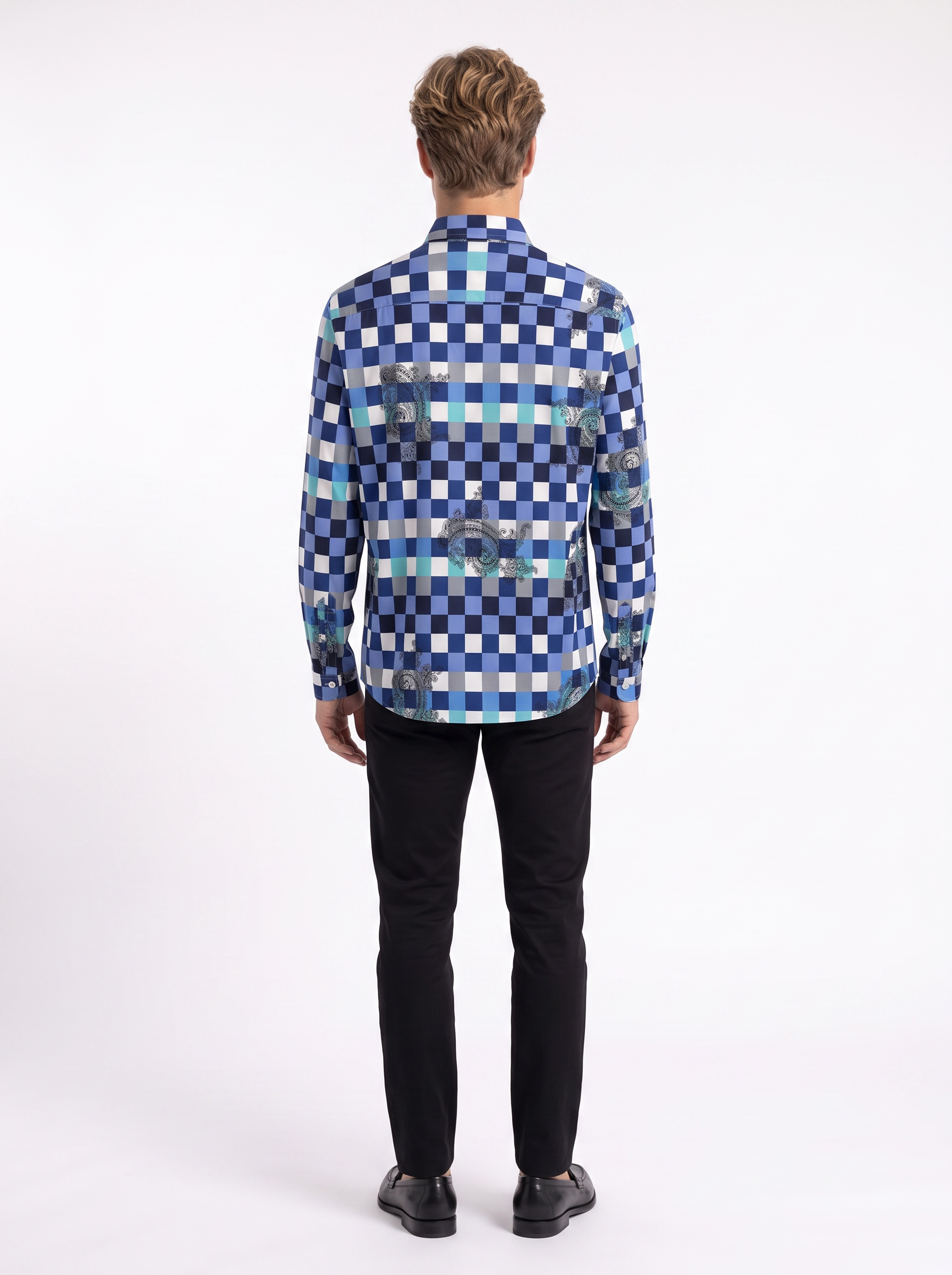 Riccardo Geometric Print Shirt
