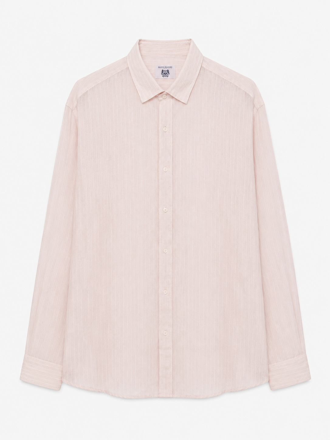 Elio Striped Button-Up Shirt