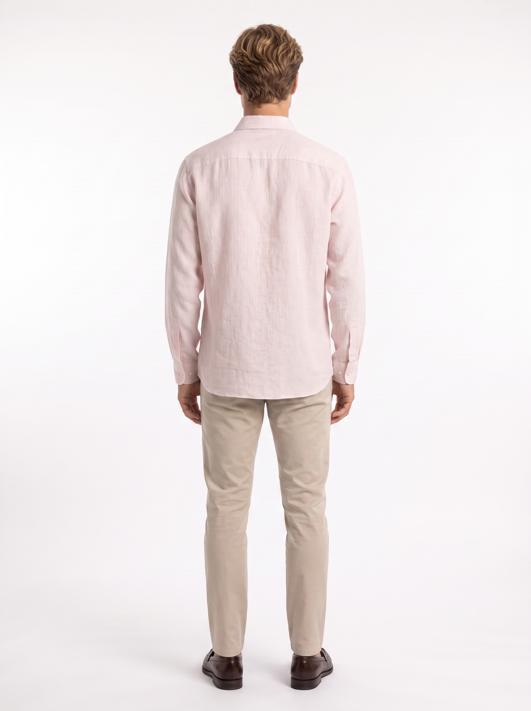 Elio Striped Button-Up Shirt