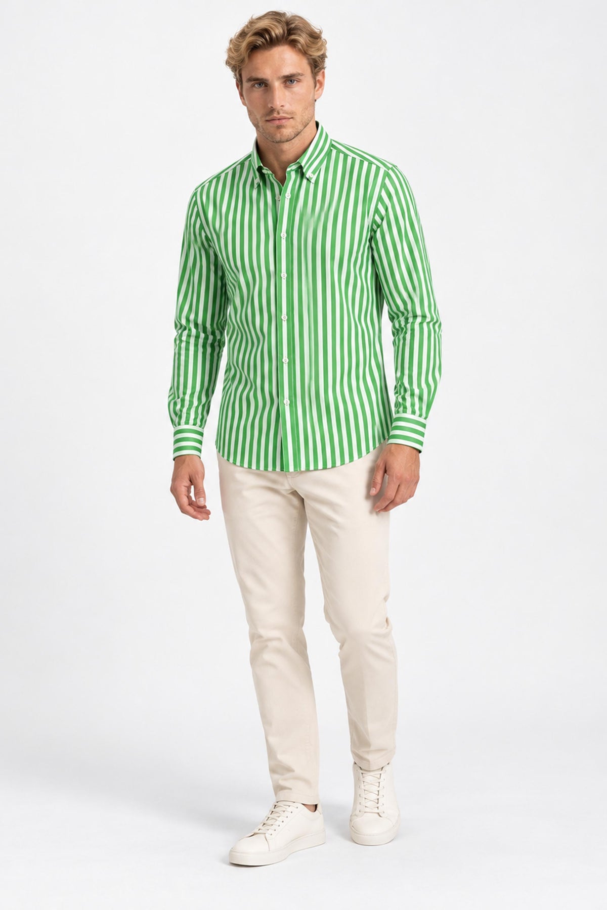 Javier Striped Cotton Shirt
