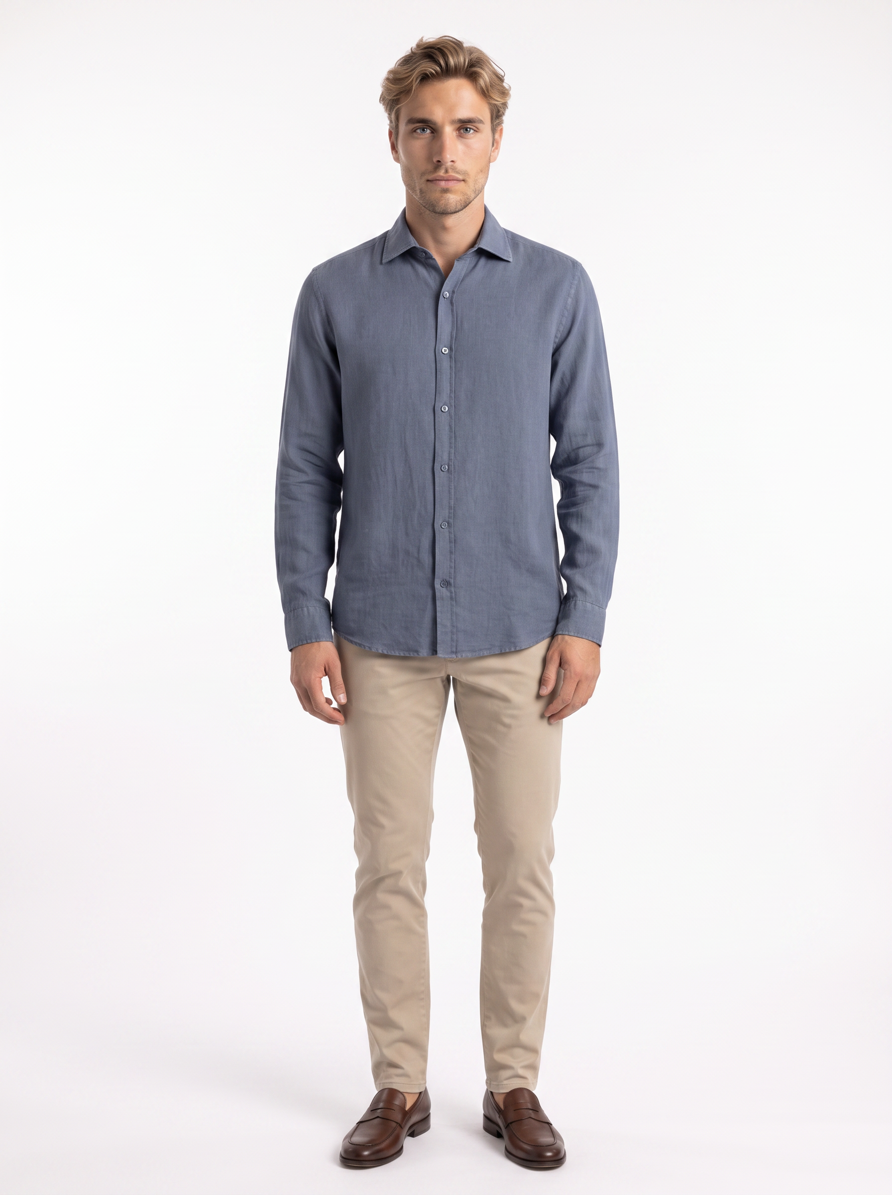 Benedetto Tailored Button-Up Shirt