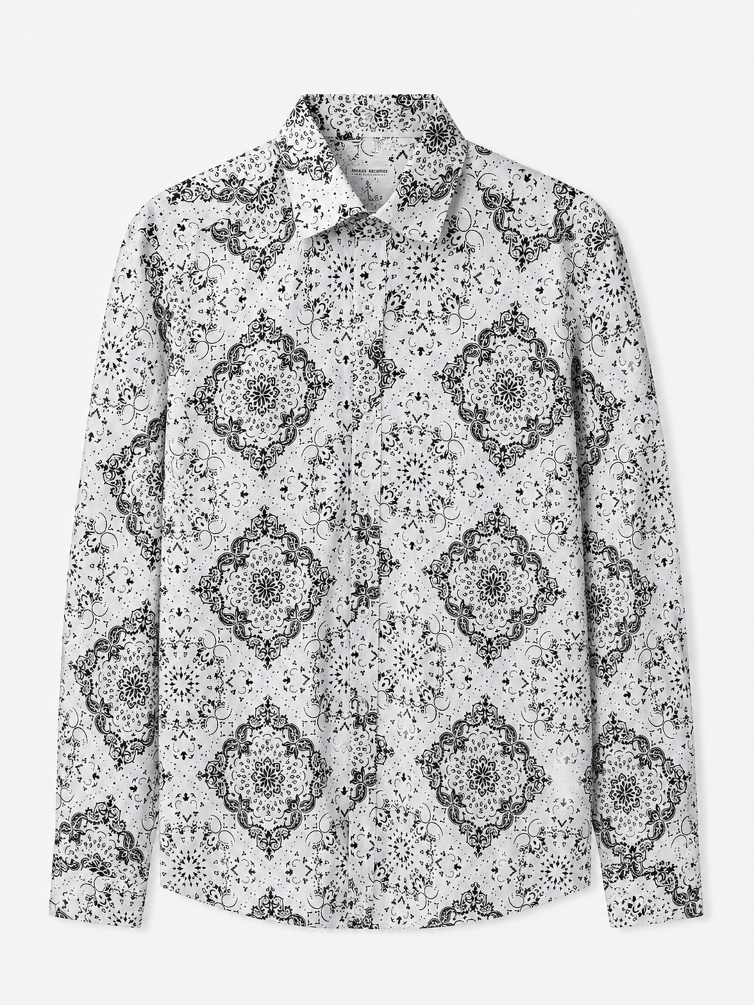 Gabriele Geometric Print Shirt
