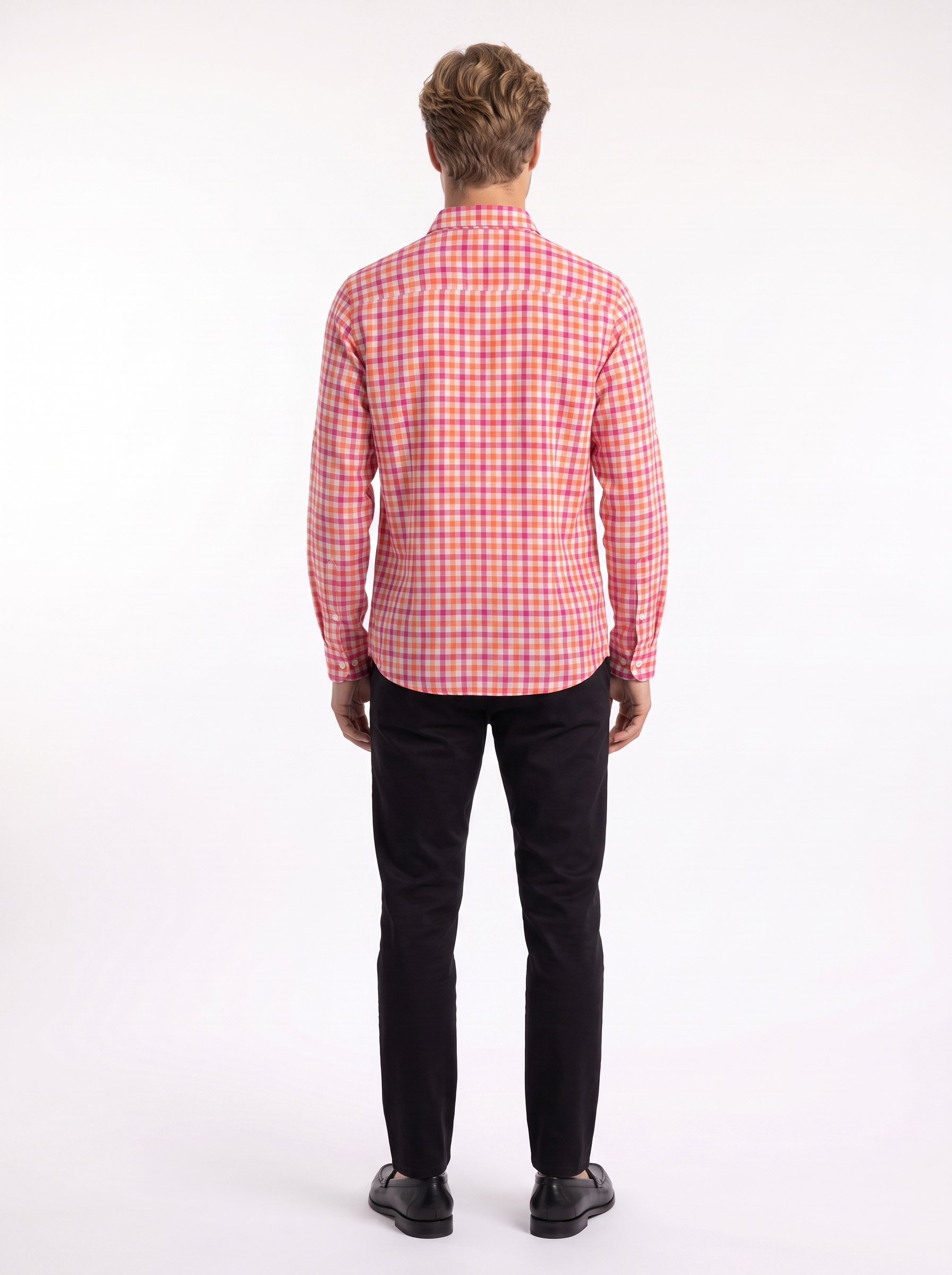 Tommaso Gingham Button-Up Shirt