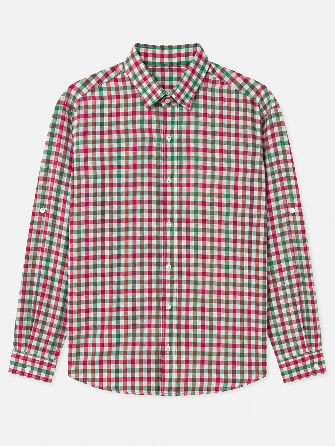 Tommaso Gingham Button-Up Shirt