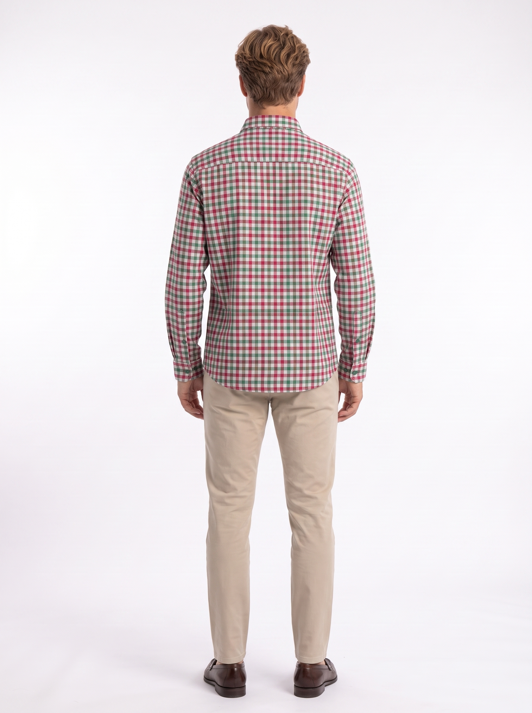 Tommaso Gingham Button-Up Shirt