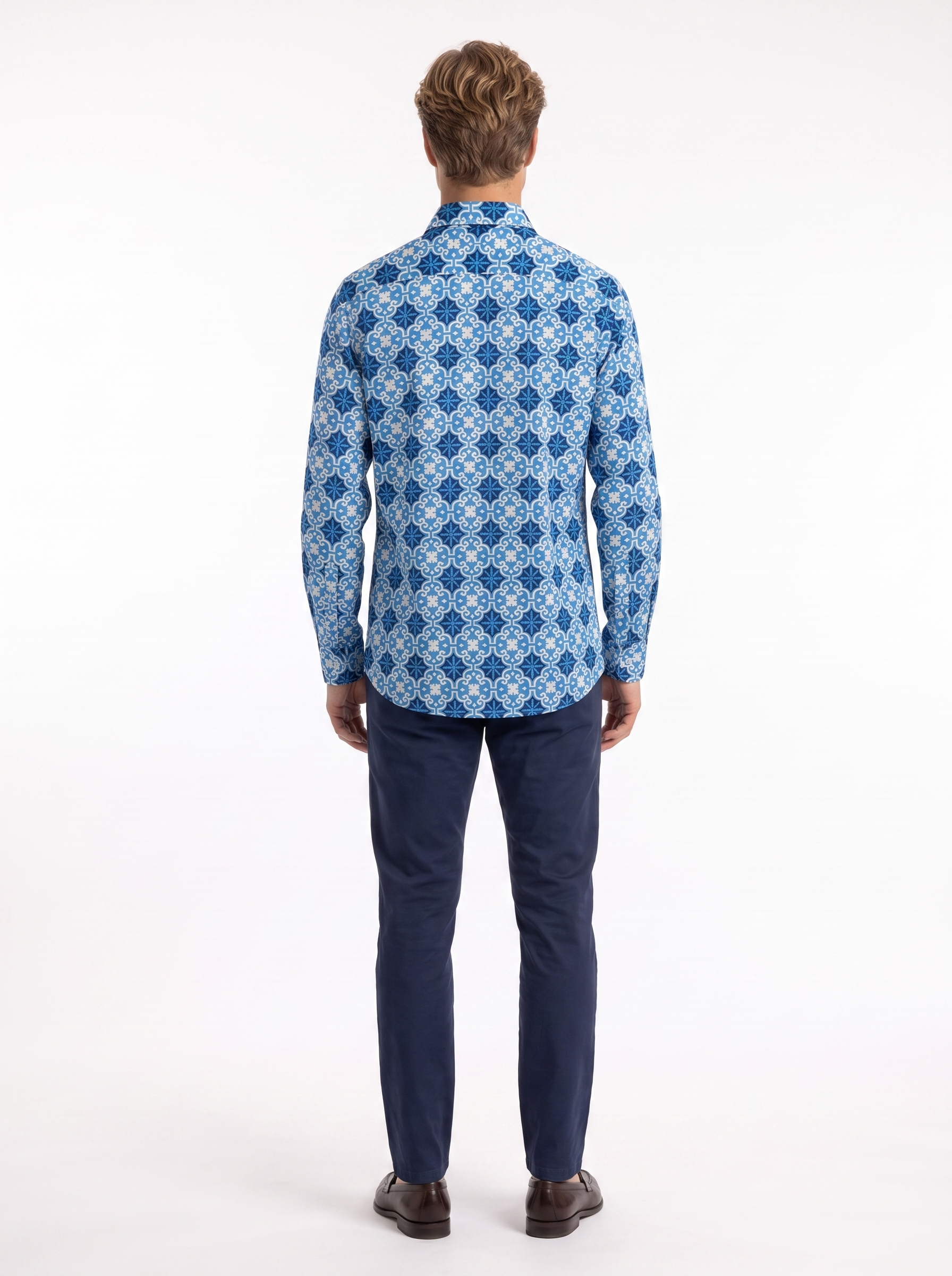 Renato Diamond Print Shirt