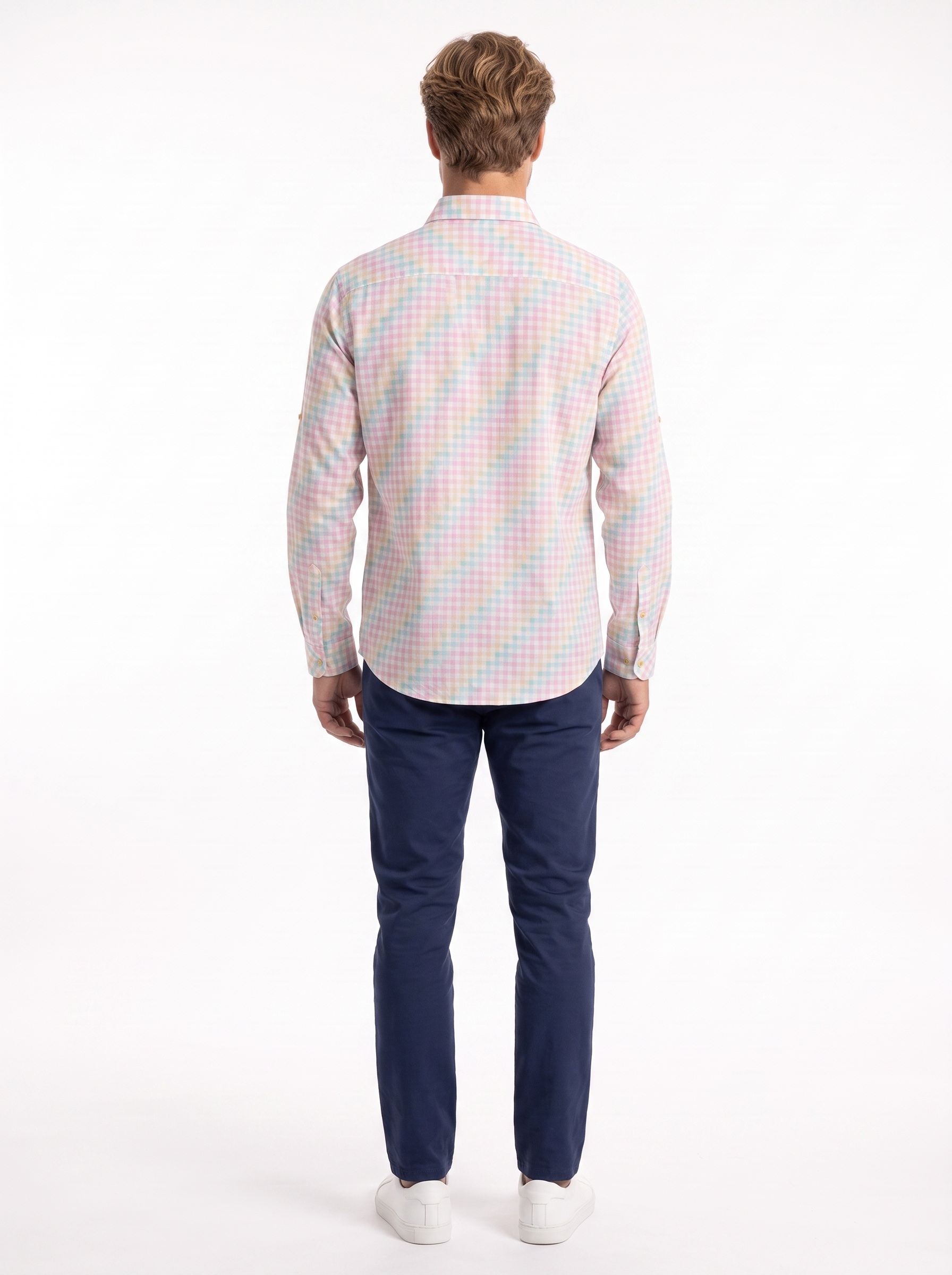 Gianluca Fine Stripe Button-Up Shirt