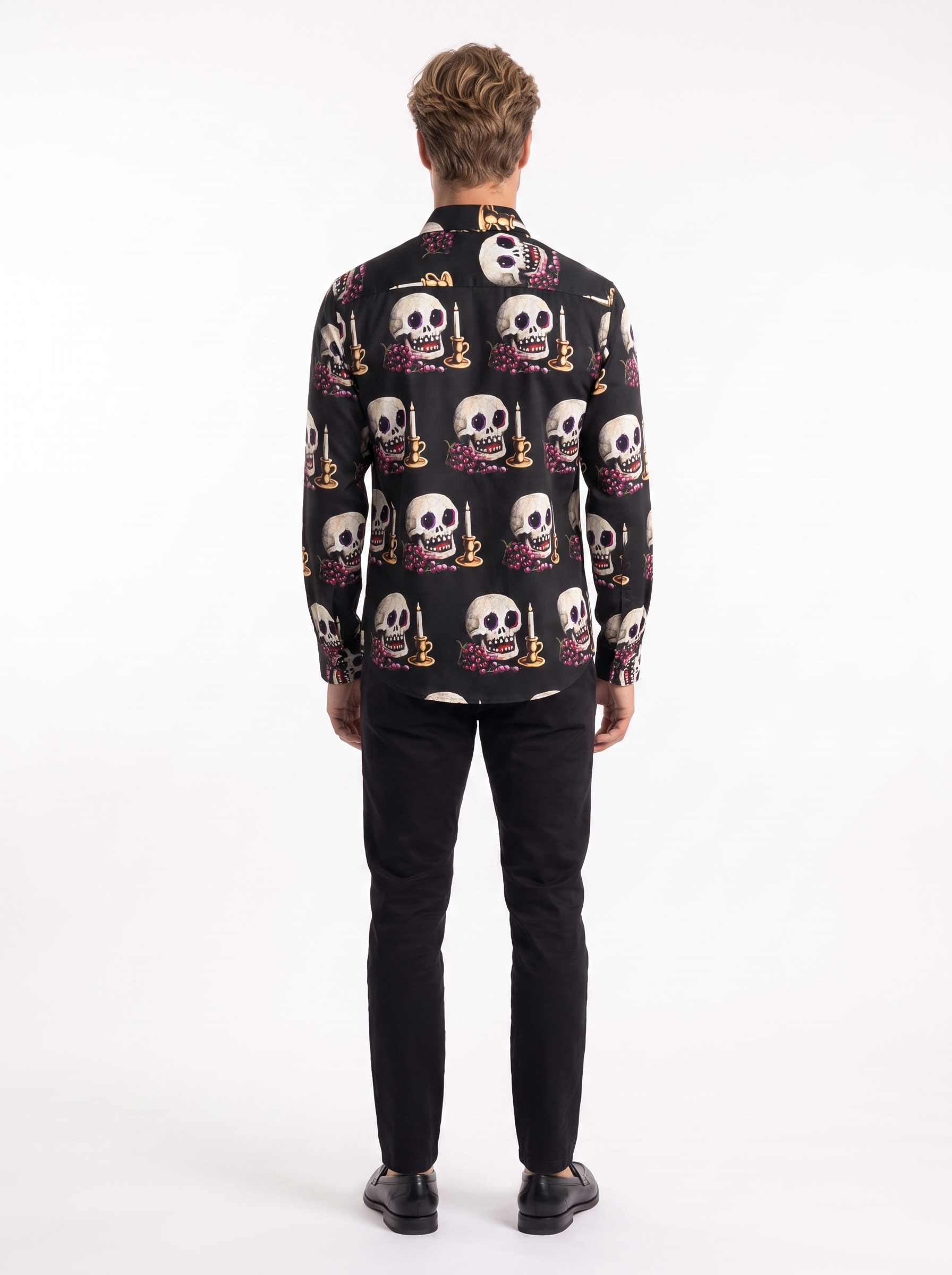 Flavio Skull Print Shirt