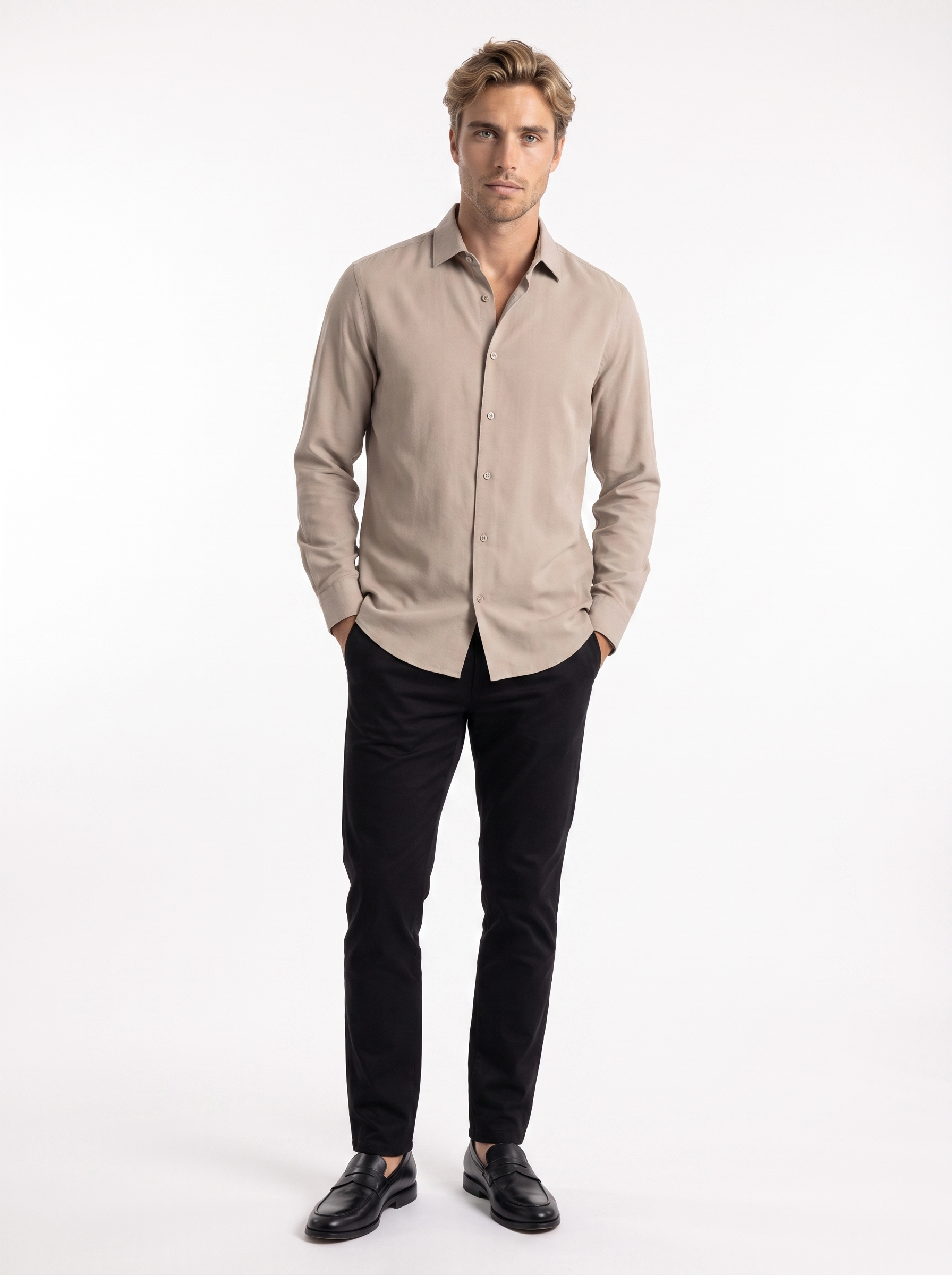 Benedetto Tailored Button-Up Shirt