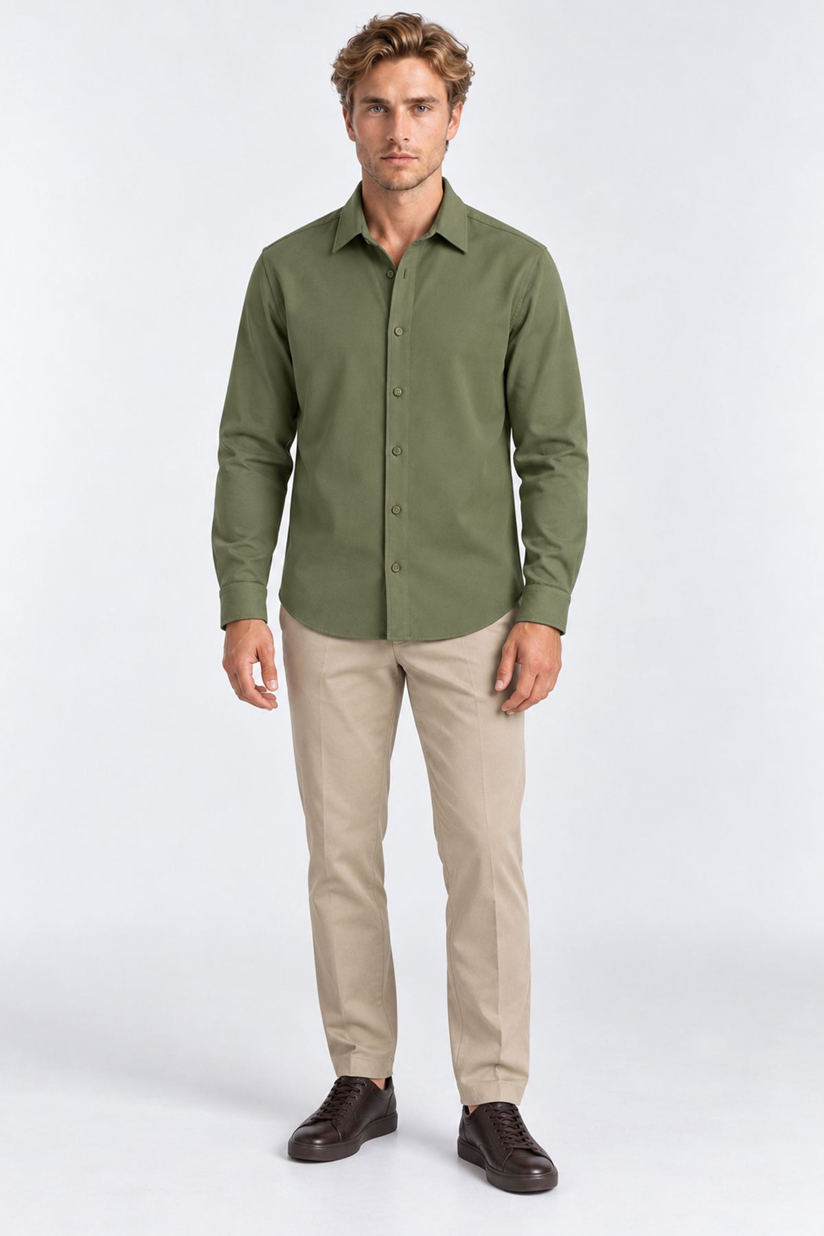 Pesado Modern Heavyweight Cotton Shirt
