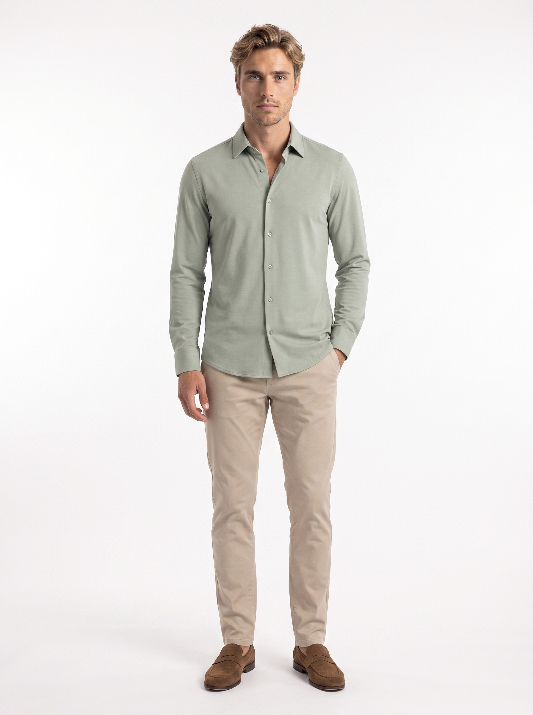 Benedetto Tailored Button-Up Shirt