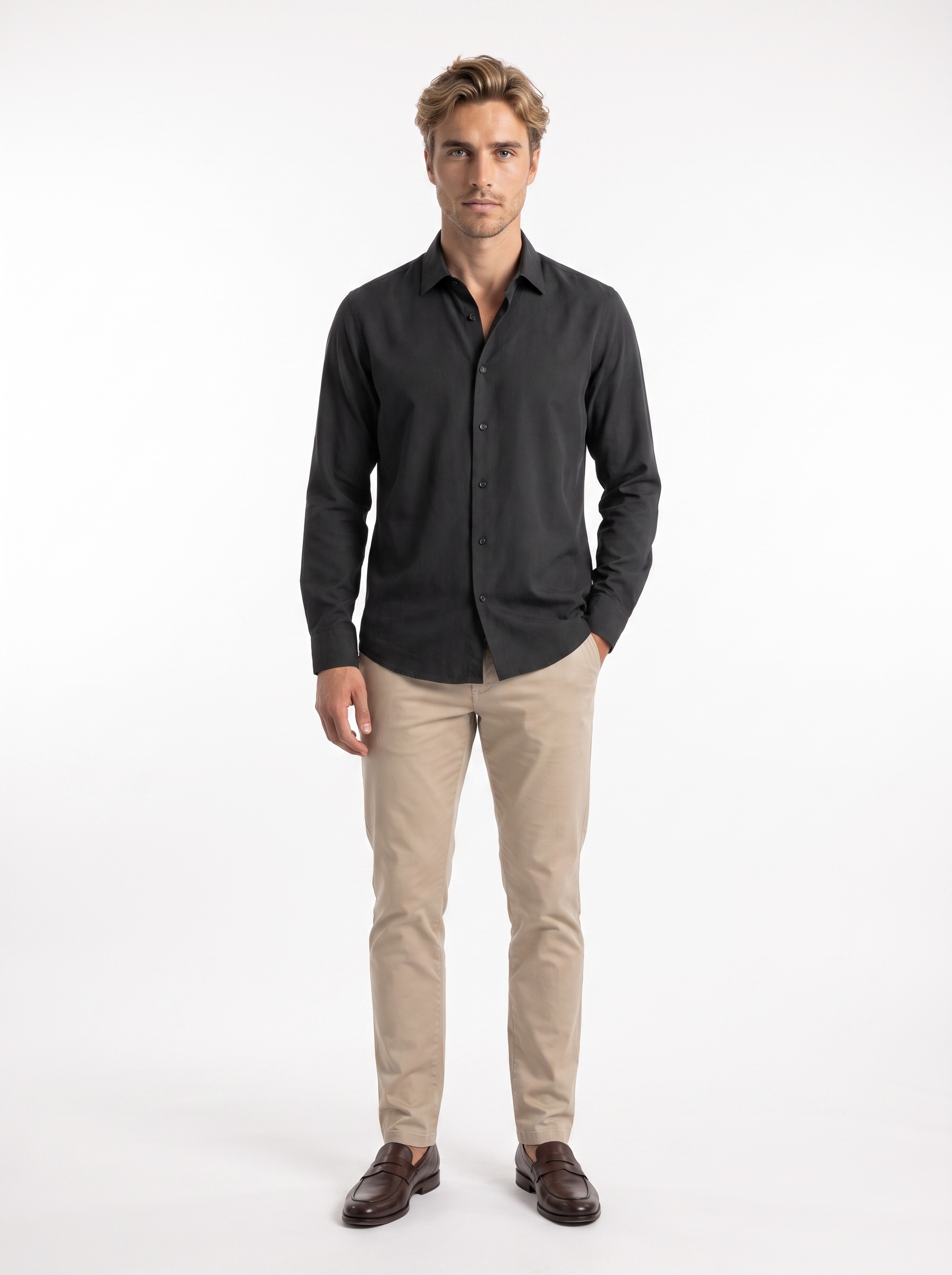 Benedetto Tailored Button-Up Shirt