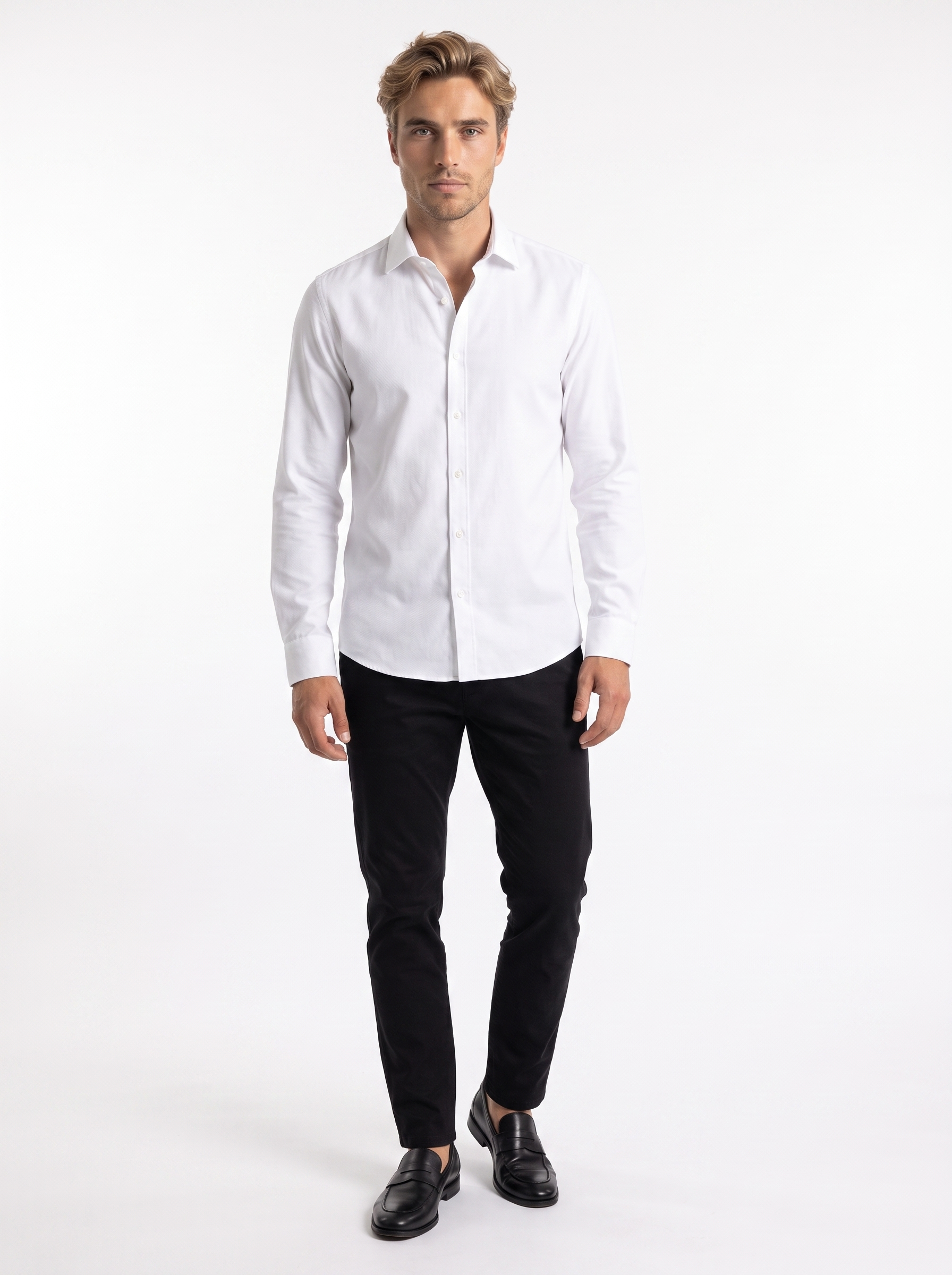 Benedetto Tailored Button-Up Shirt