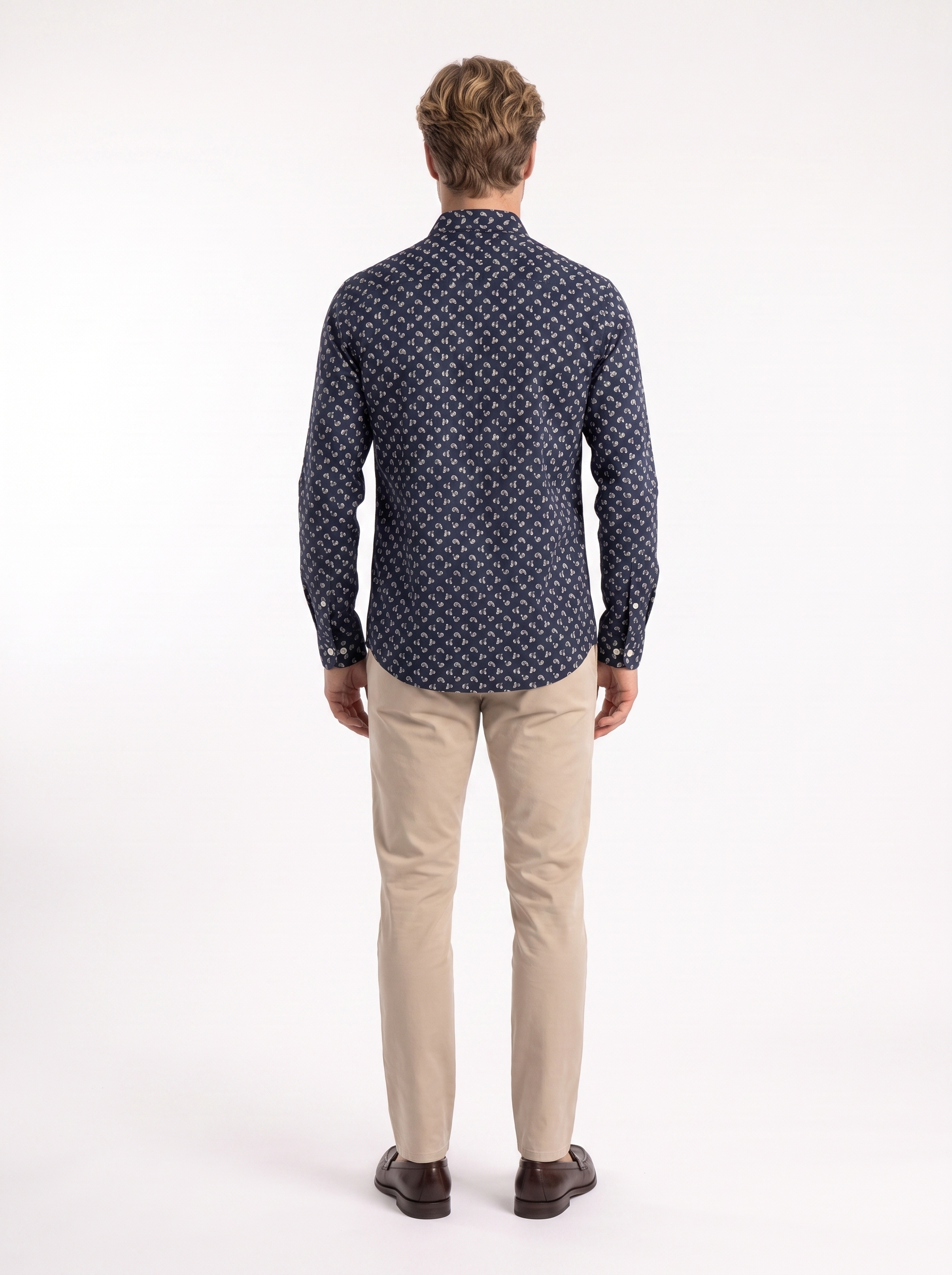 Tiziano Patterned Button-Up Shirt