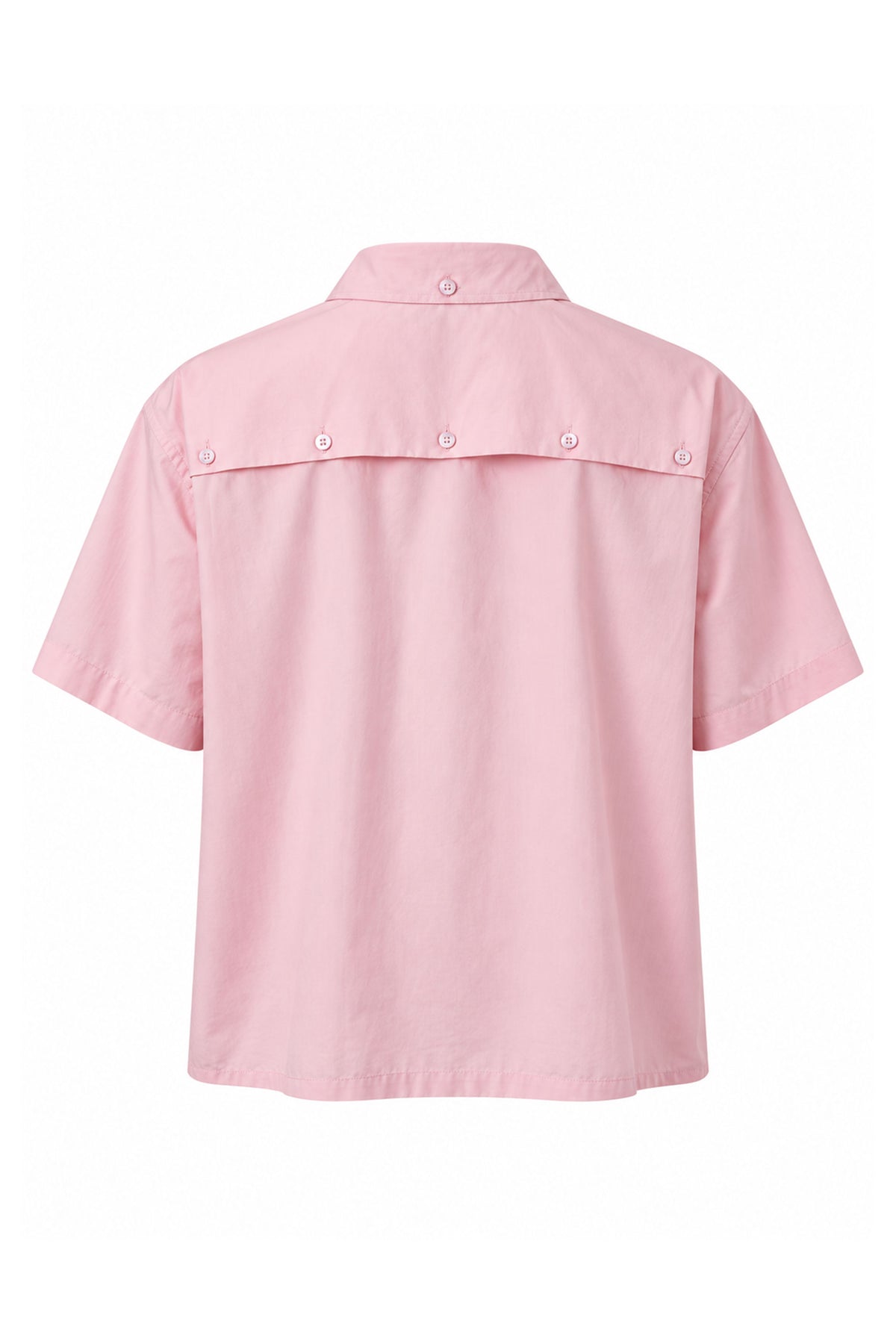 Alba Cropped Short Sleeve Women Shirt